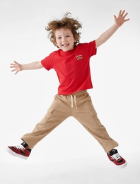 Pamuklu Cep Detaylı Kargo Cepli Eşofman Altı