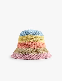 Örgü Bucket Şapka