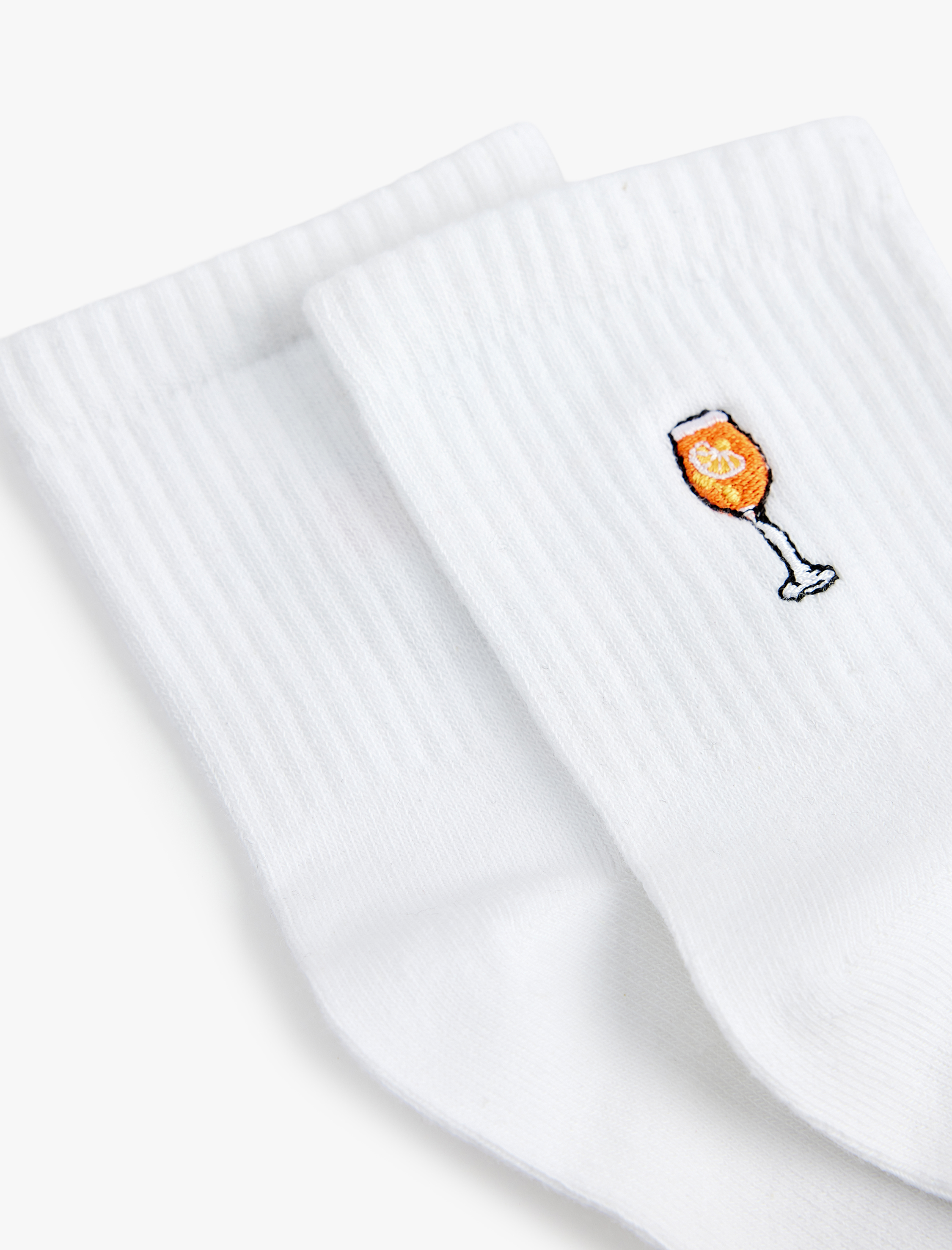  Kadın Nakışlı Soket Tenis Çorabı