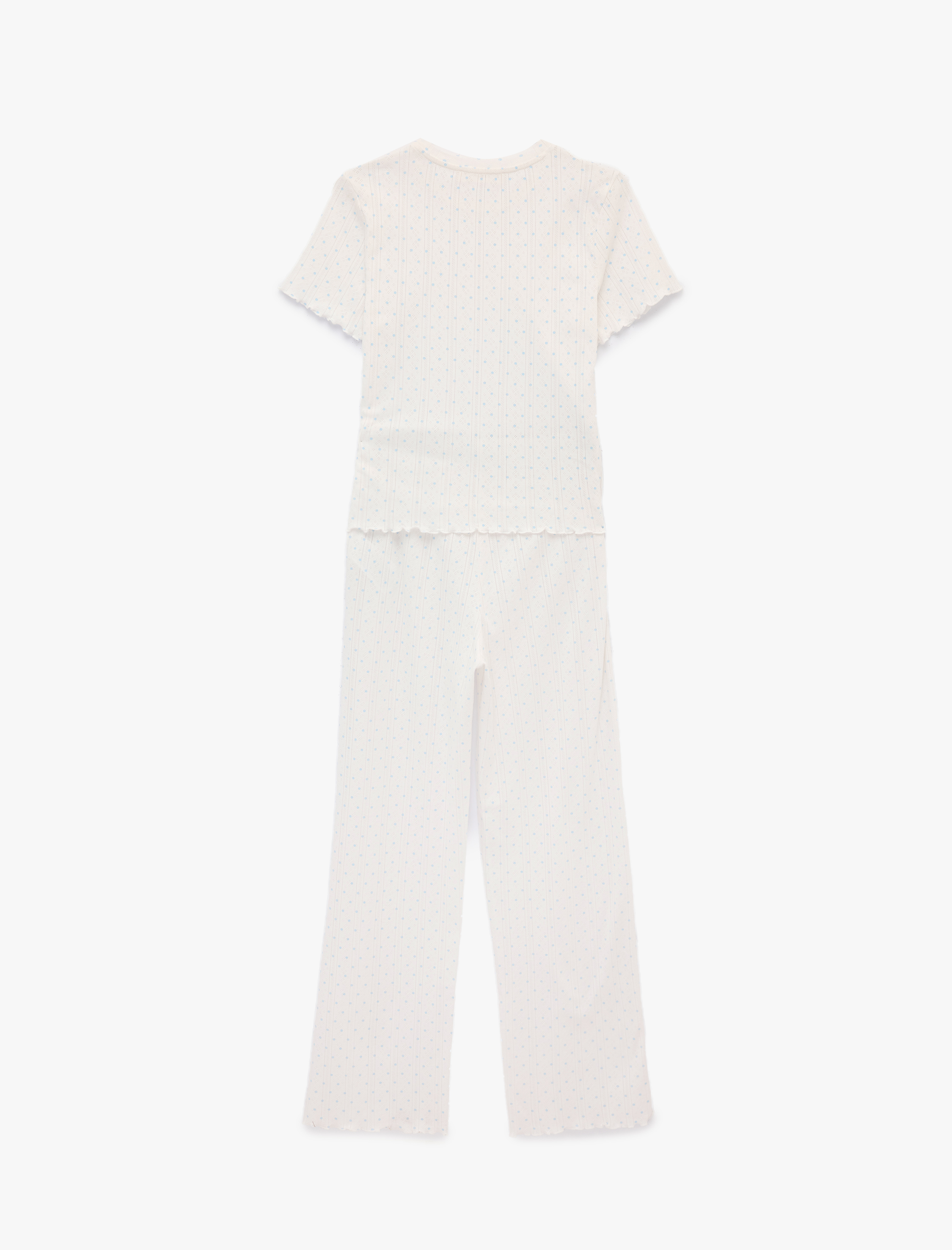   Kısa Kollu Rahat Kesim Pamuklu Pijama Takımı - 2'li Set
