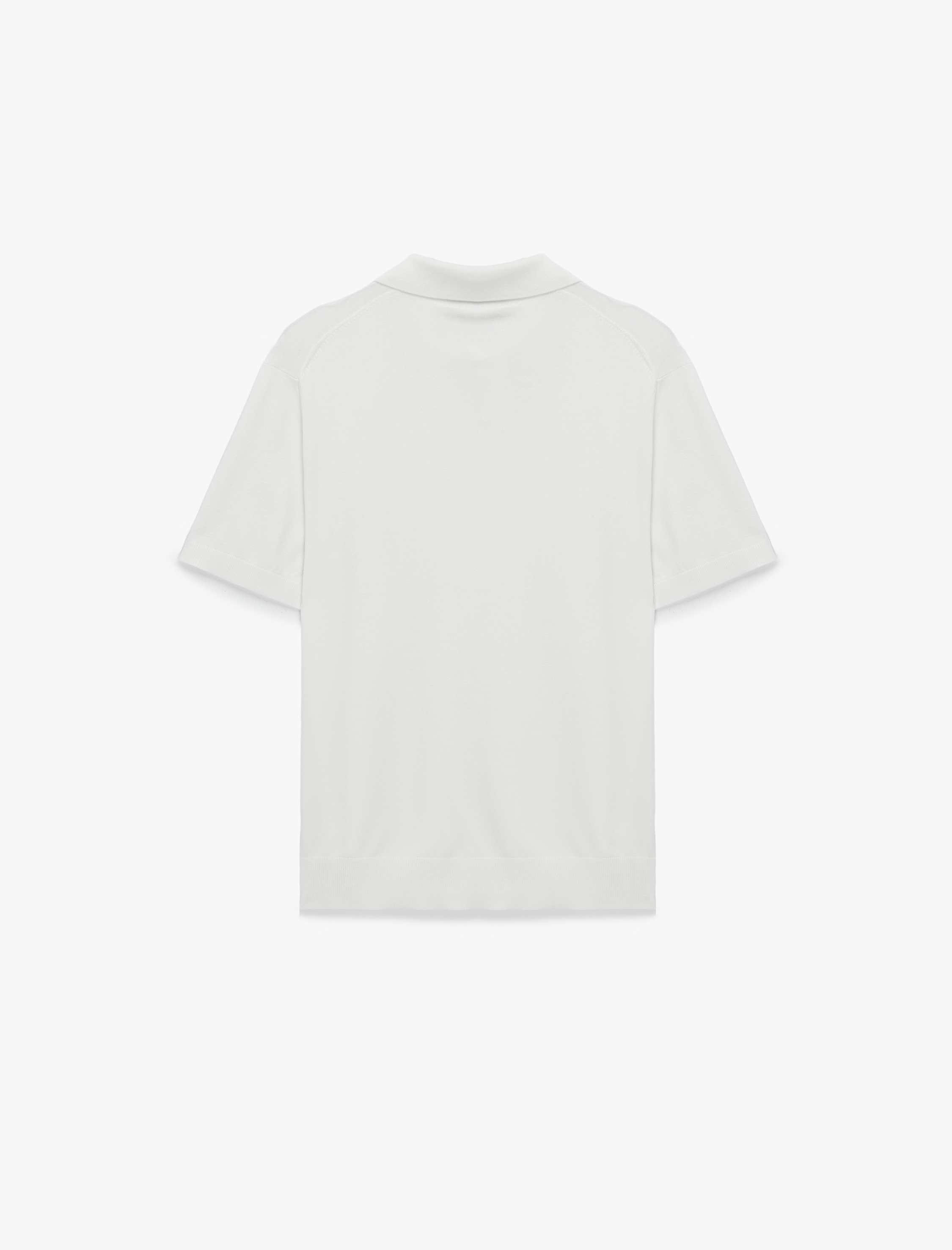   Regular Fit Kısa Kollu Viskon Polo Yaka Triko Tişört