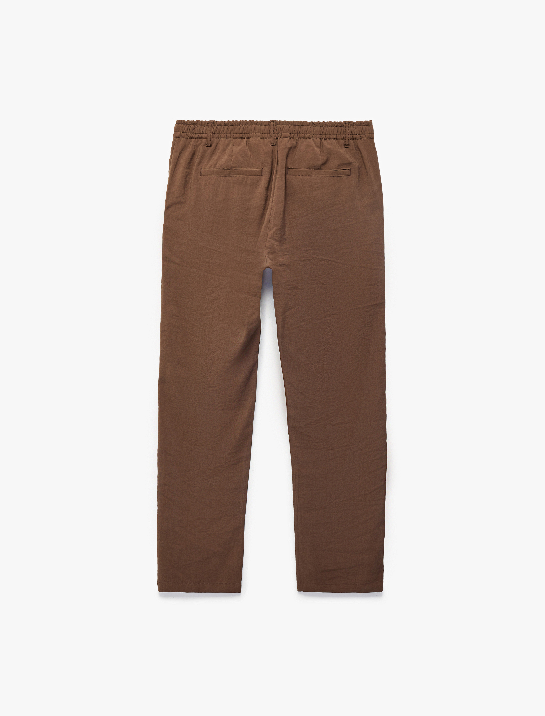   Regular Fit Cepli Beli Bağcıklı Düğmeli Modal Pantolon