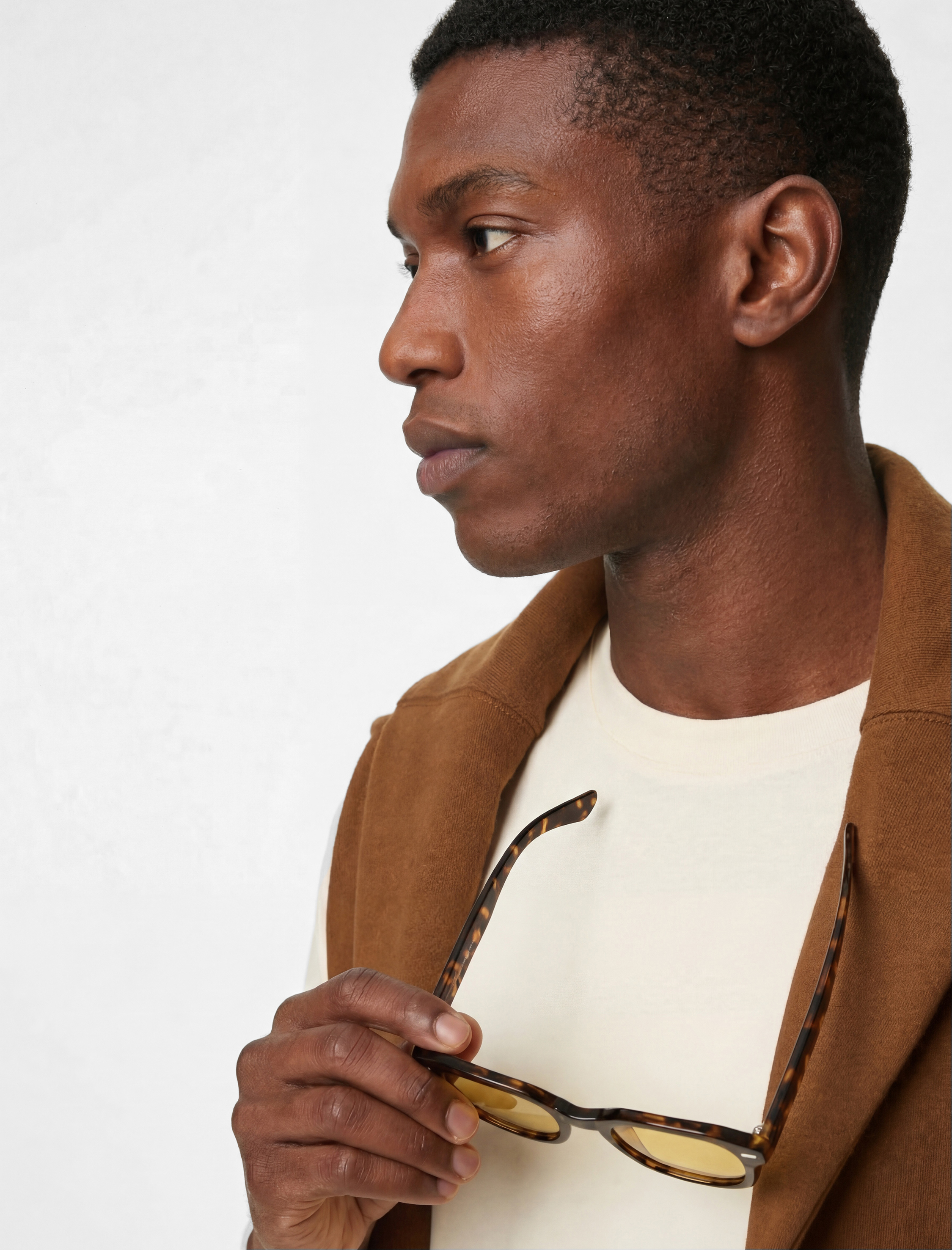   Regular Fit Kısa Kollu Pamuklu Bisiklet Yaka Tişört