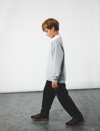 Cep Detaylı Rahat Kesim Pamuklu Denim Pantolon