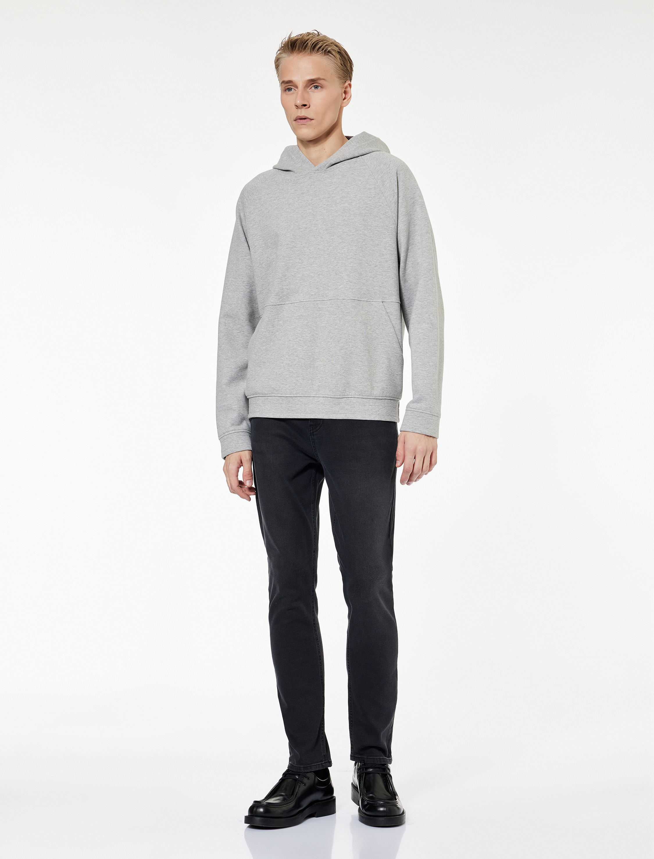   Slim Fit Düğmeli Cepli Jean Pantolon - Slim Fit Brad Jeans