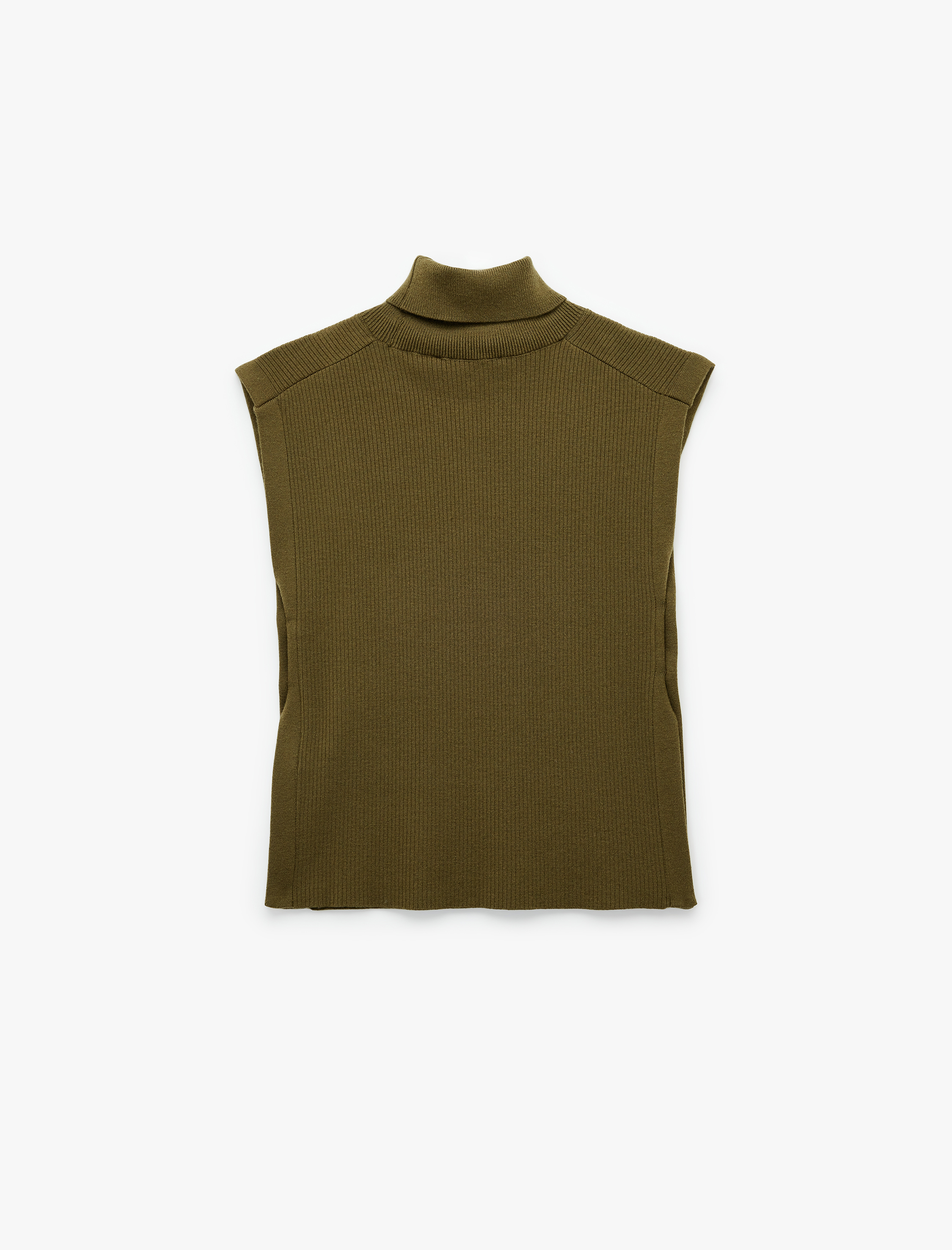   Koton X Sima Tarkan - Yanları Düğme Detaylı Balıkçı Yaka Triko Süveter