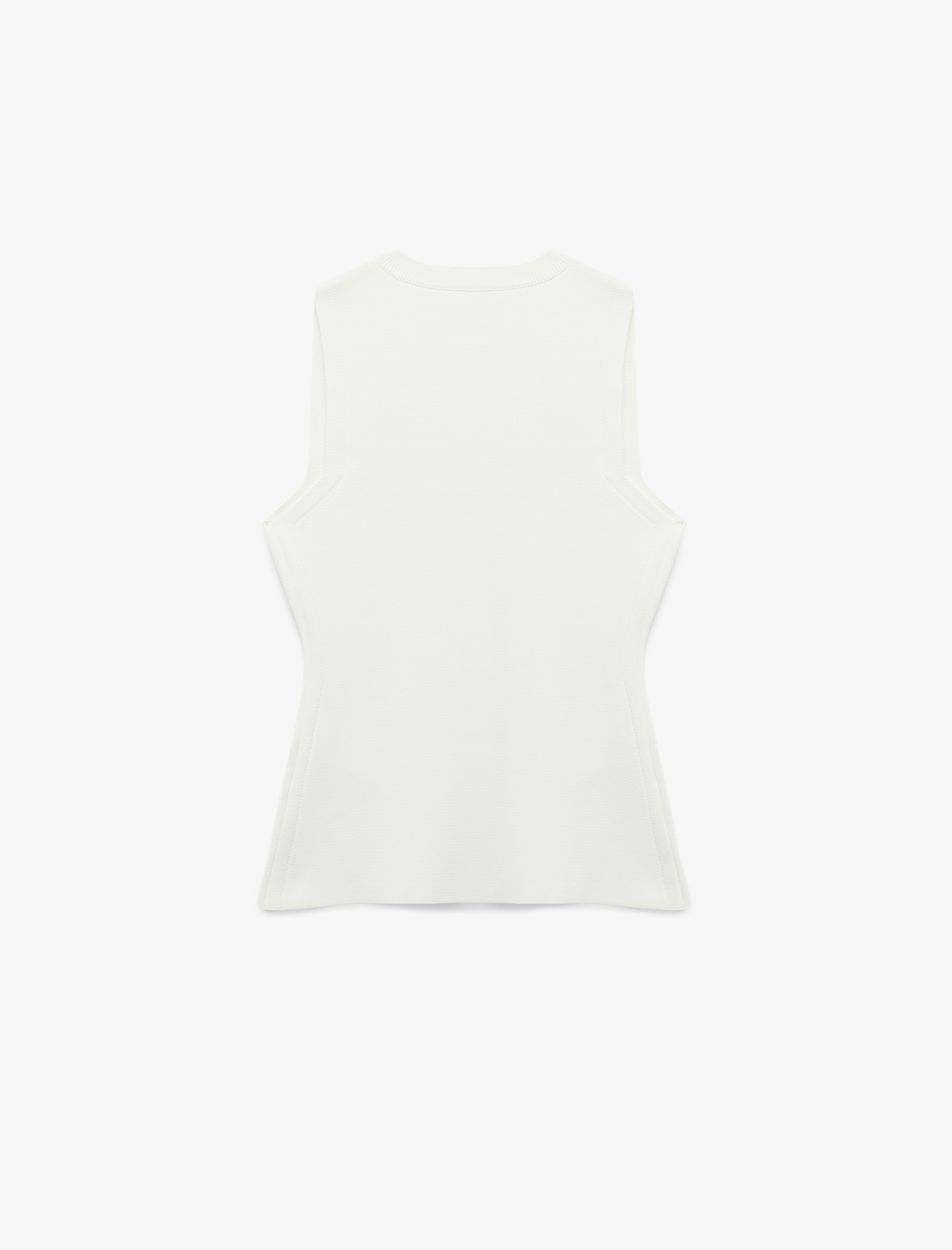   Gold Düğme Detaylı Bisiklet Yaka Triko Yelek