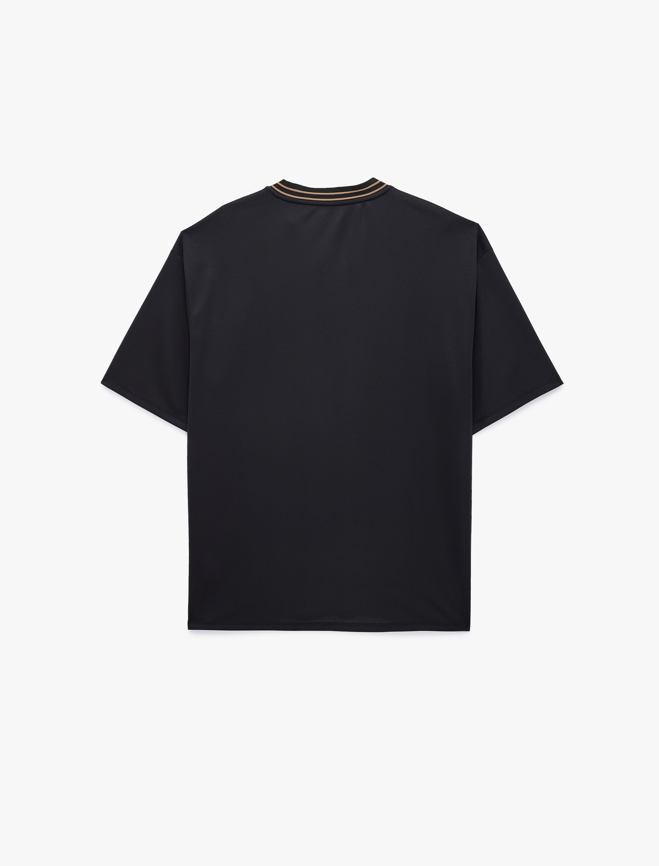   V Yaka Kısa Kollu Oversize Baskılı Spor Tişört