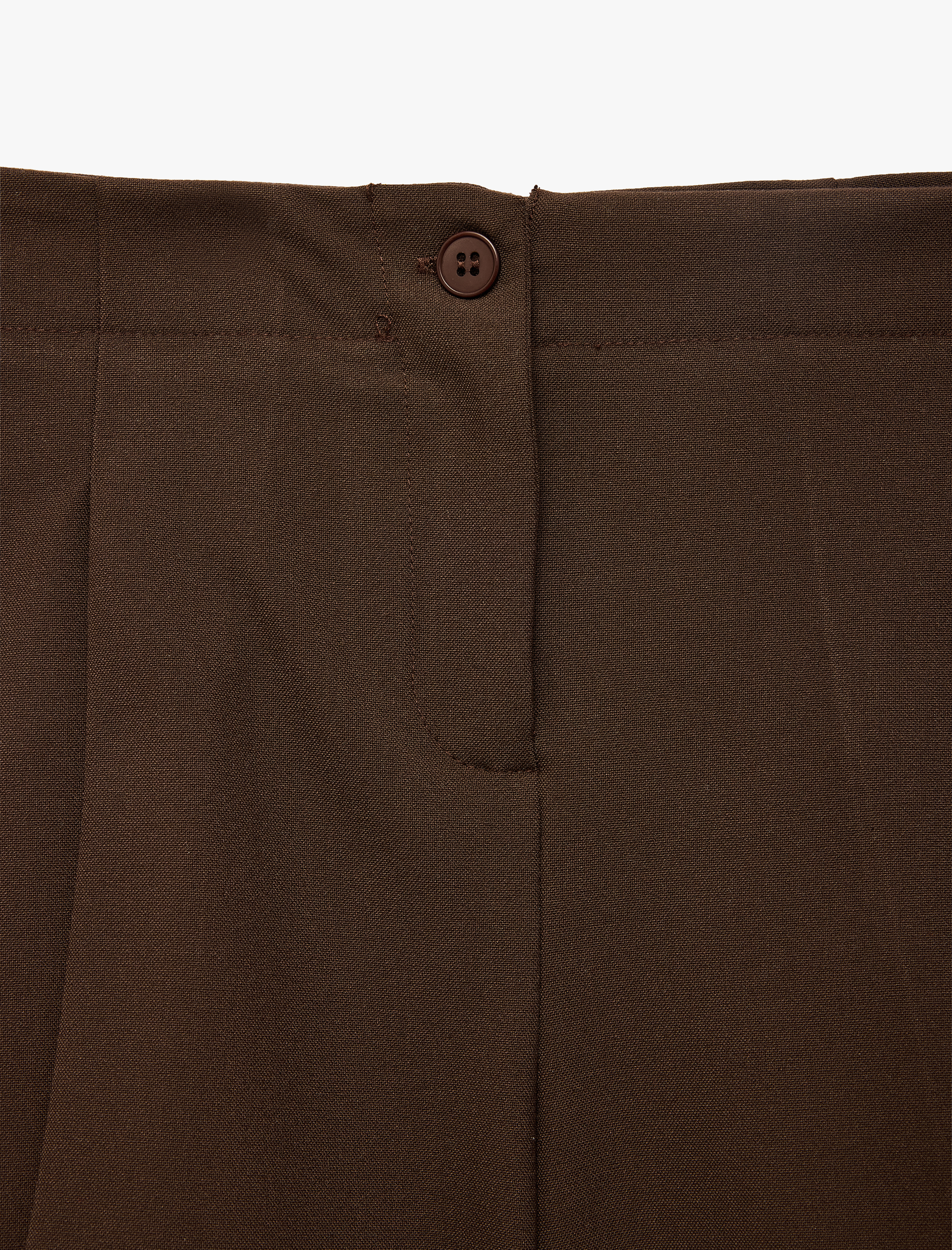  Kız Çocuk Viskon Karışımlı Pileli Şort