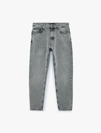Pamuklu Regular Fit Cepli Tapered Jean Pantolon - Joe Jean