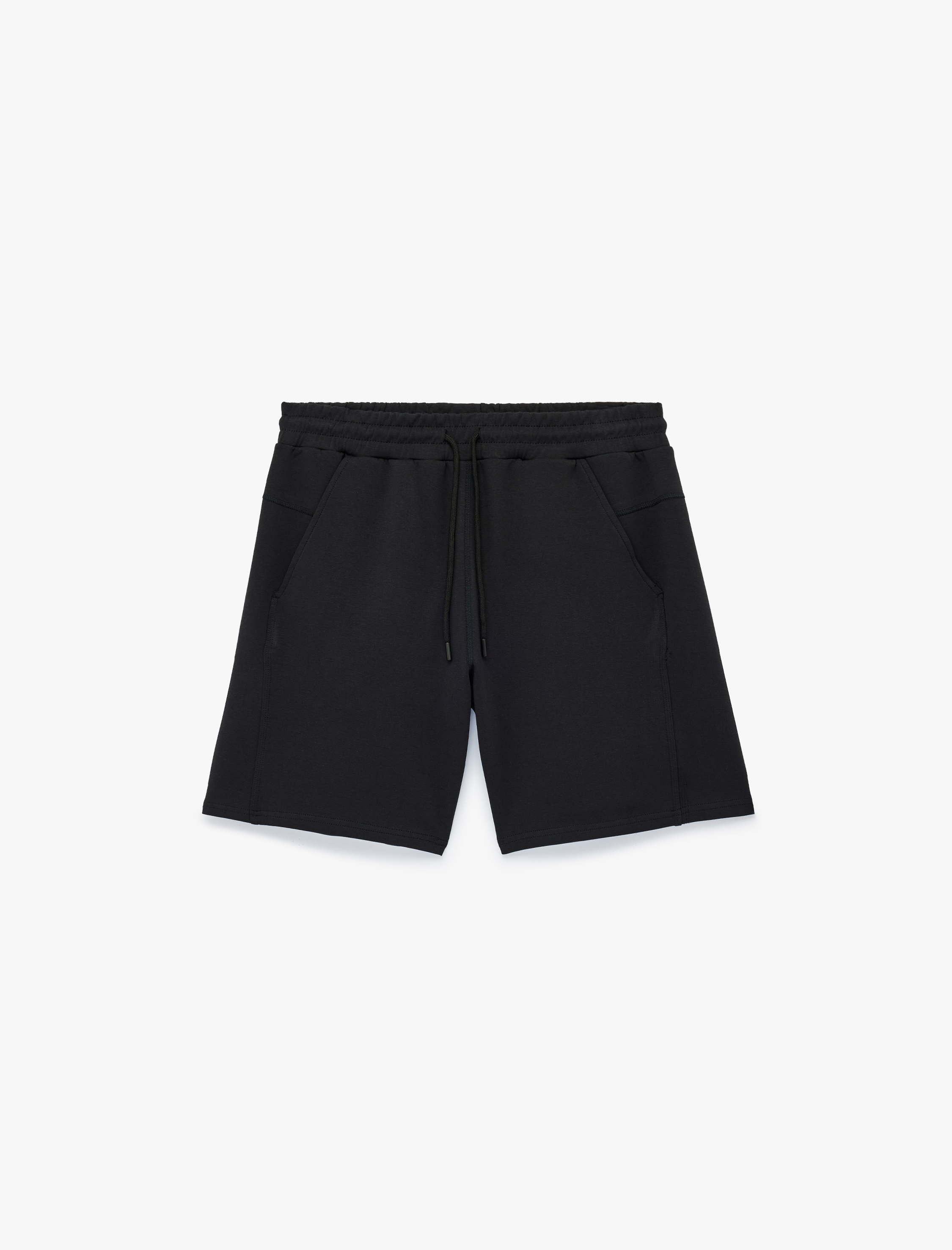   Rahat Kalıp Cepli Bermuda Beli Bağcıklı Spor Şort