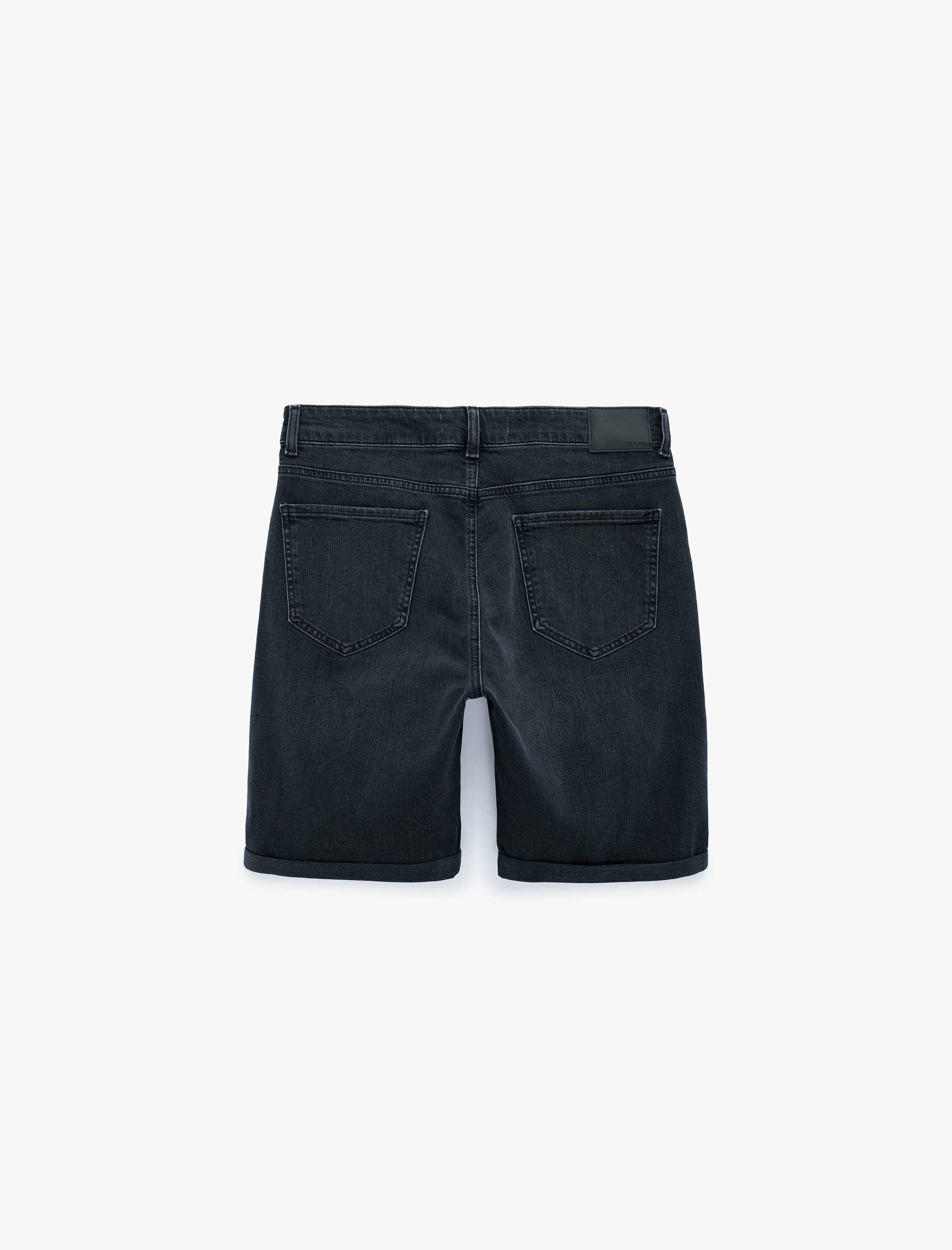   Normal Bel Pamuklu Cepli Bermuda Slim Fit Jean Şort