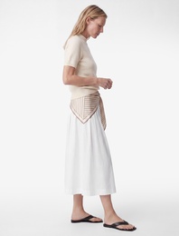 Regular Fit Kısa Kollu Dik Yaka Triko Kazak