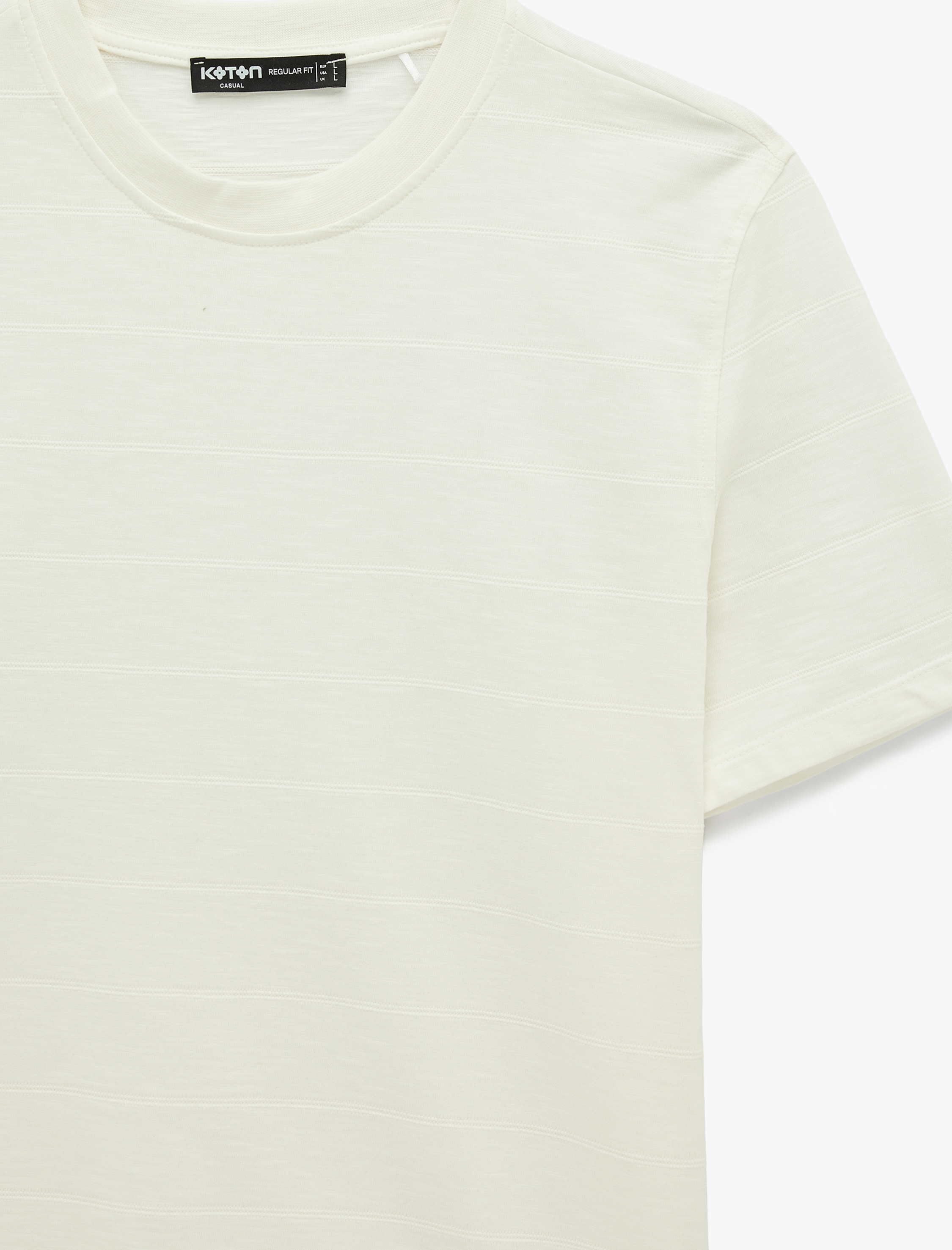   Pamuklu Regular Fit Kısa Kollu Bisiklet Yaka Tişört