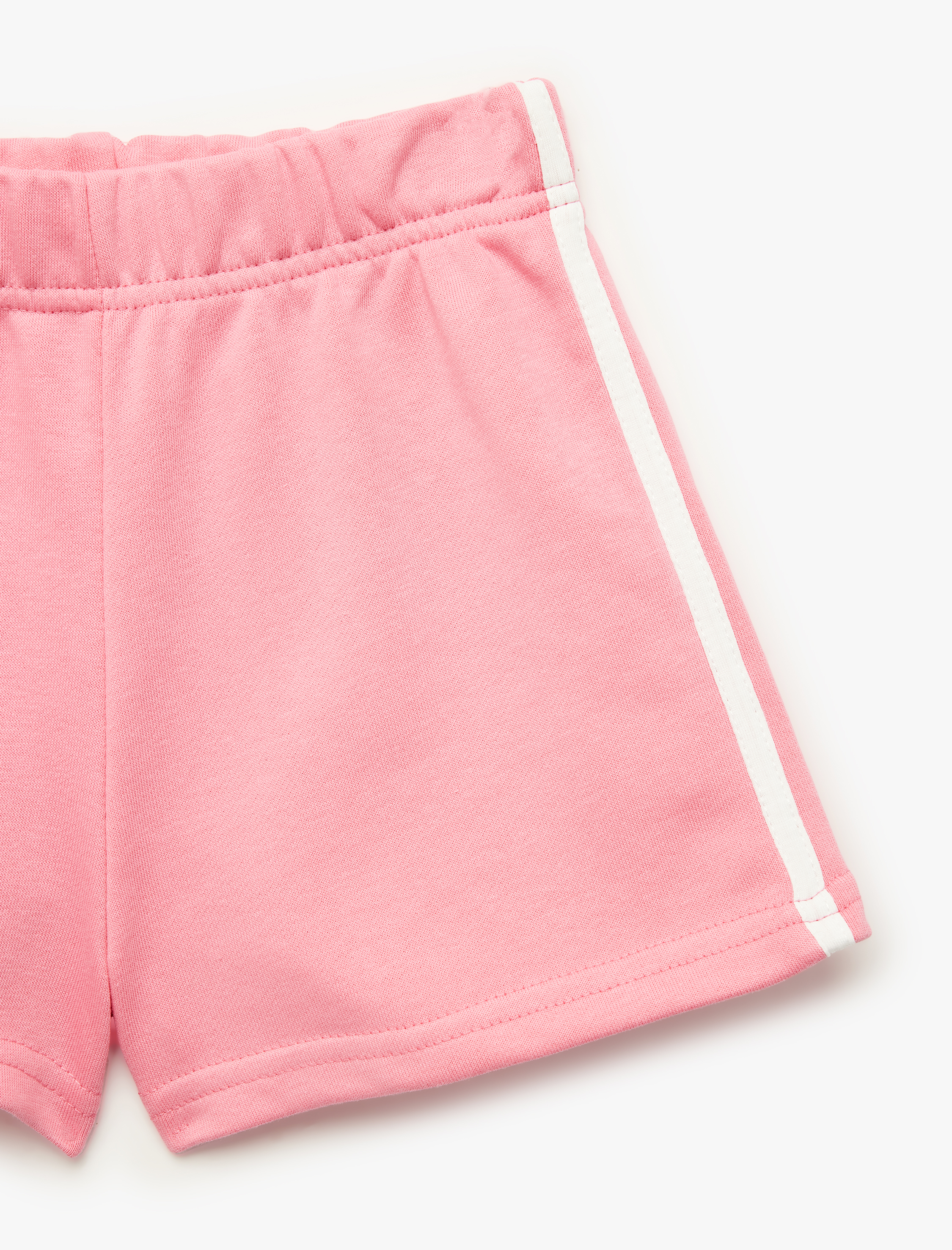  Kız Çocuk Pamuklu Beli Lastikli Şort