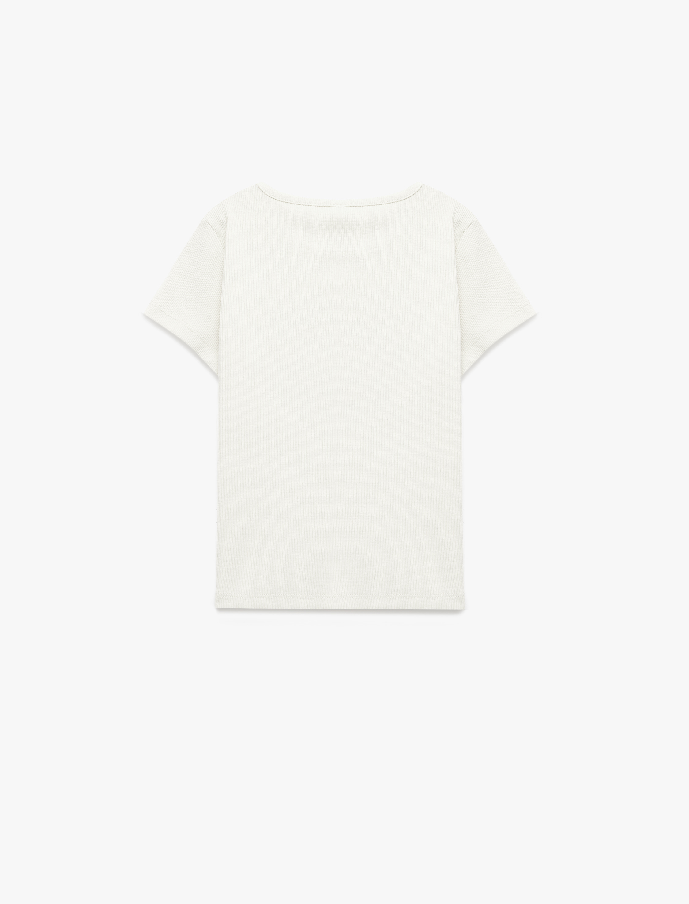  Kız Bebek Pamuklu Kısa Kollu Bisiklet Yaka Baskılı Tişört