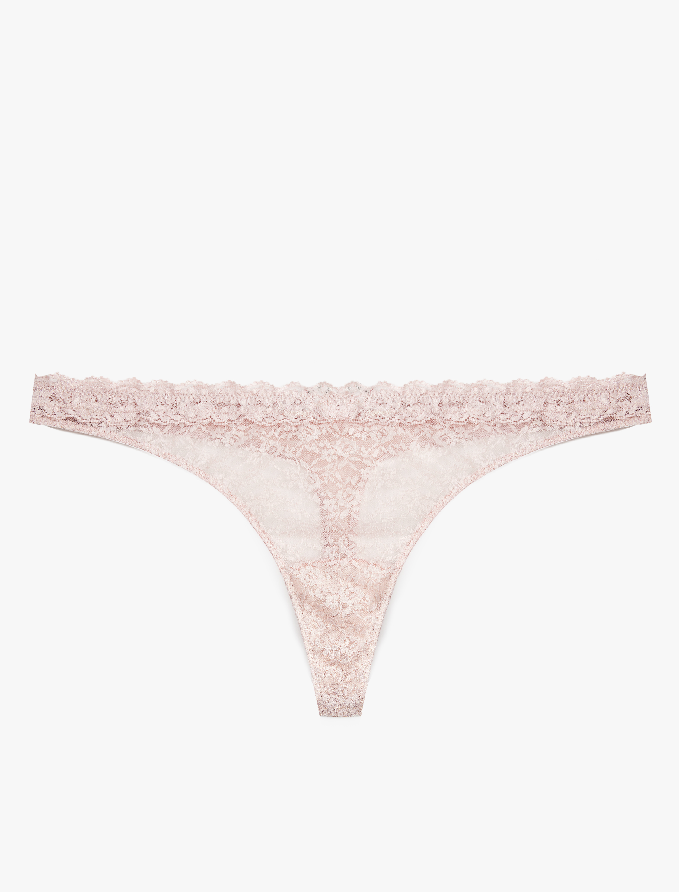   Rahat Kalıp Dantelli String Külot