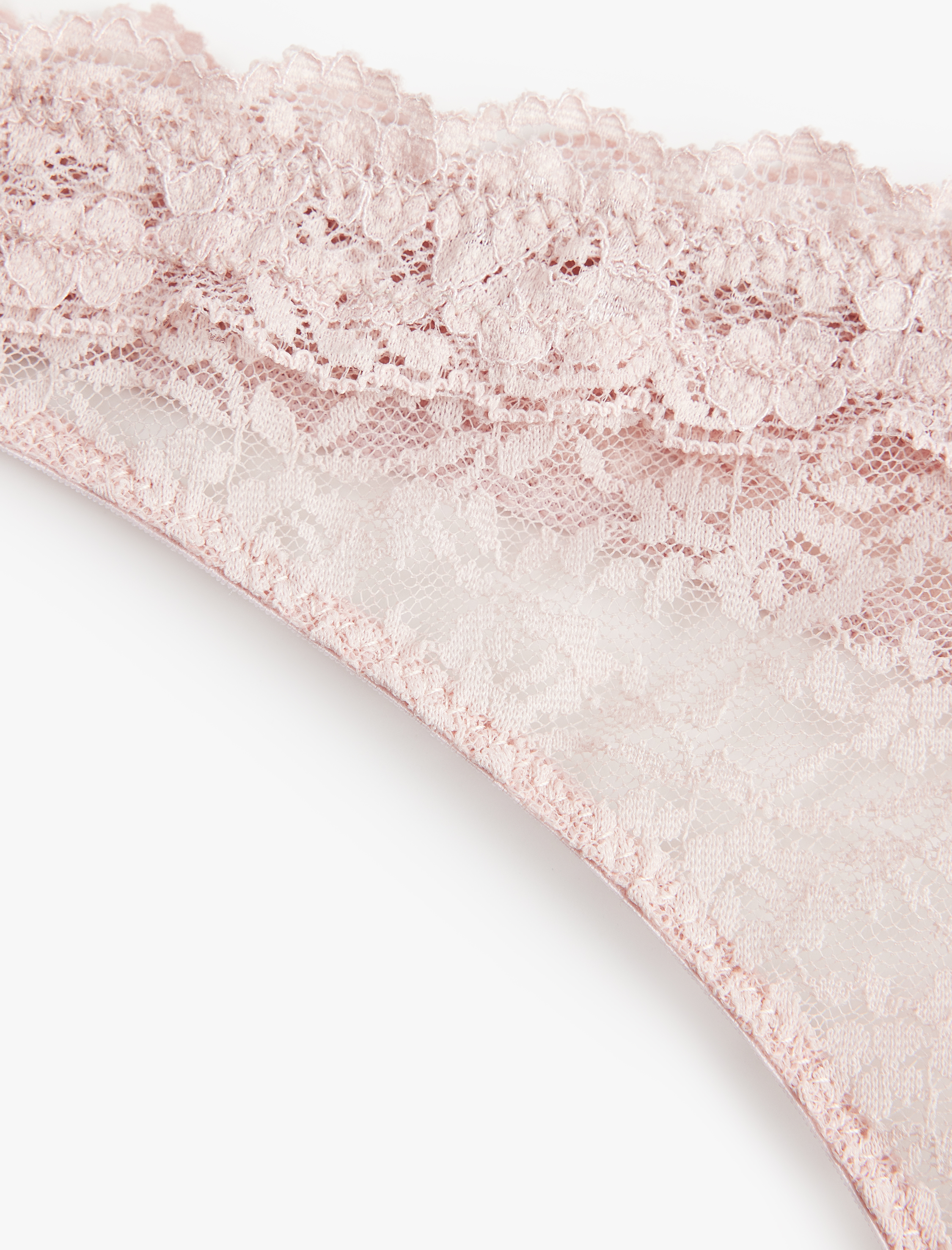   Rahat Kalıp Dantelli String Külot