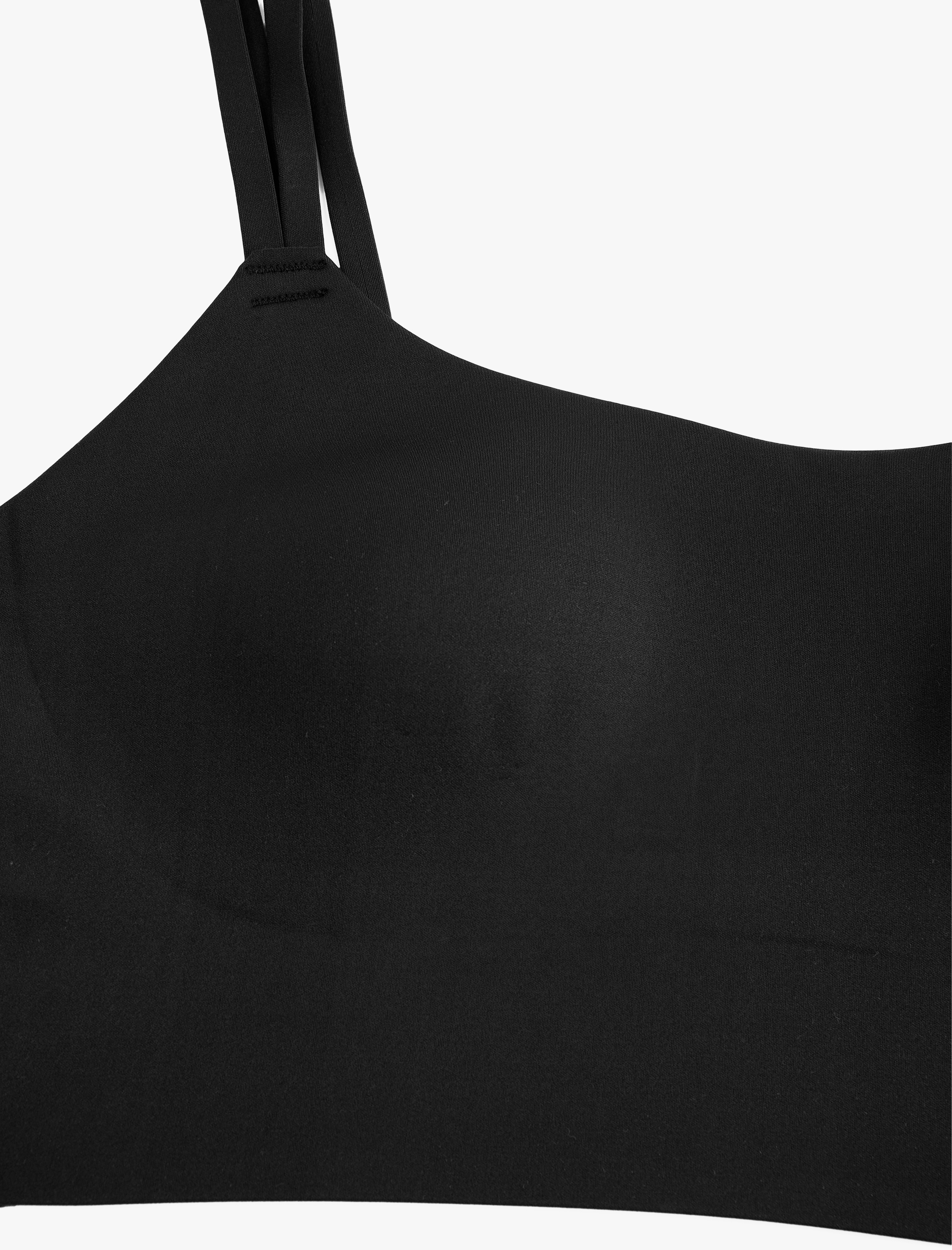   İnce Askılı Slim Fit Kolsuz Kaplı Sporcu Sütyeni