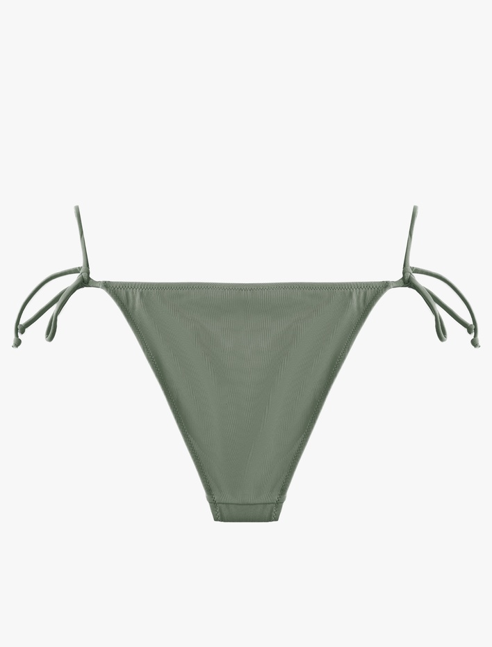  Yanları Bağlamalı İpli Bikini Altı