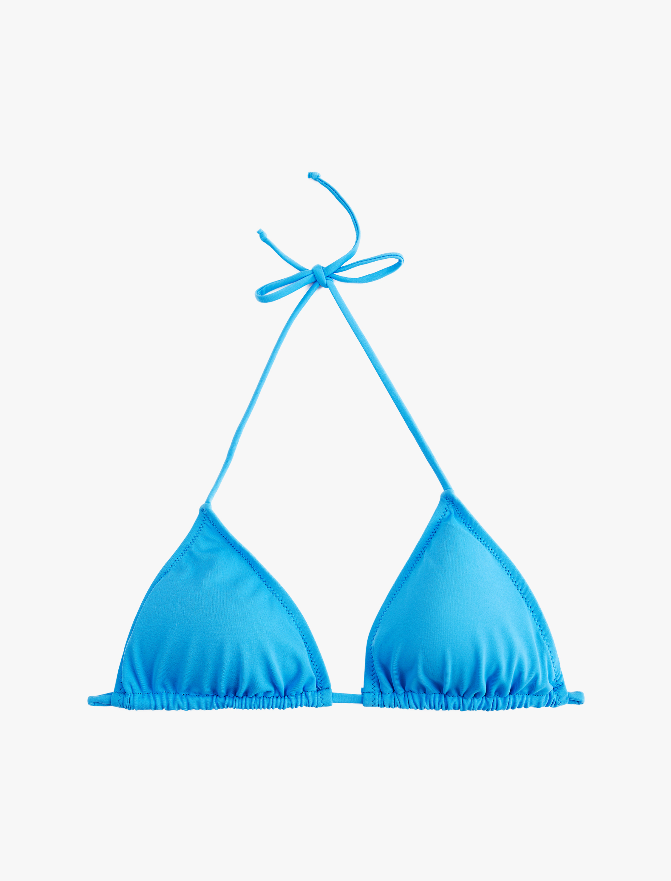   Boyundan Bağlamalı Üçgen Bikini Üstü