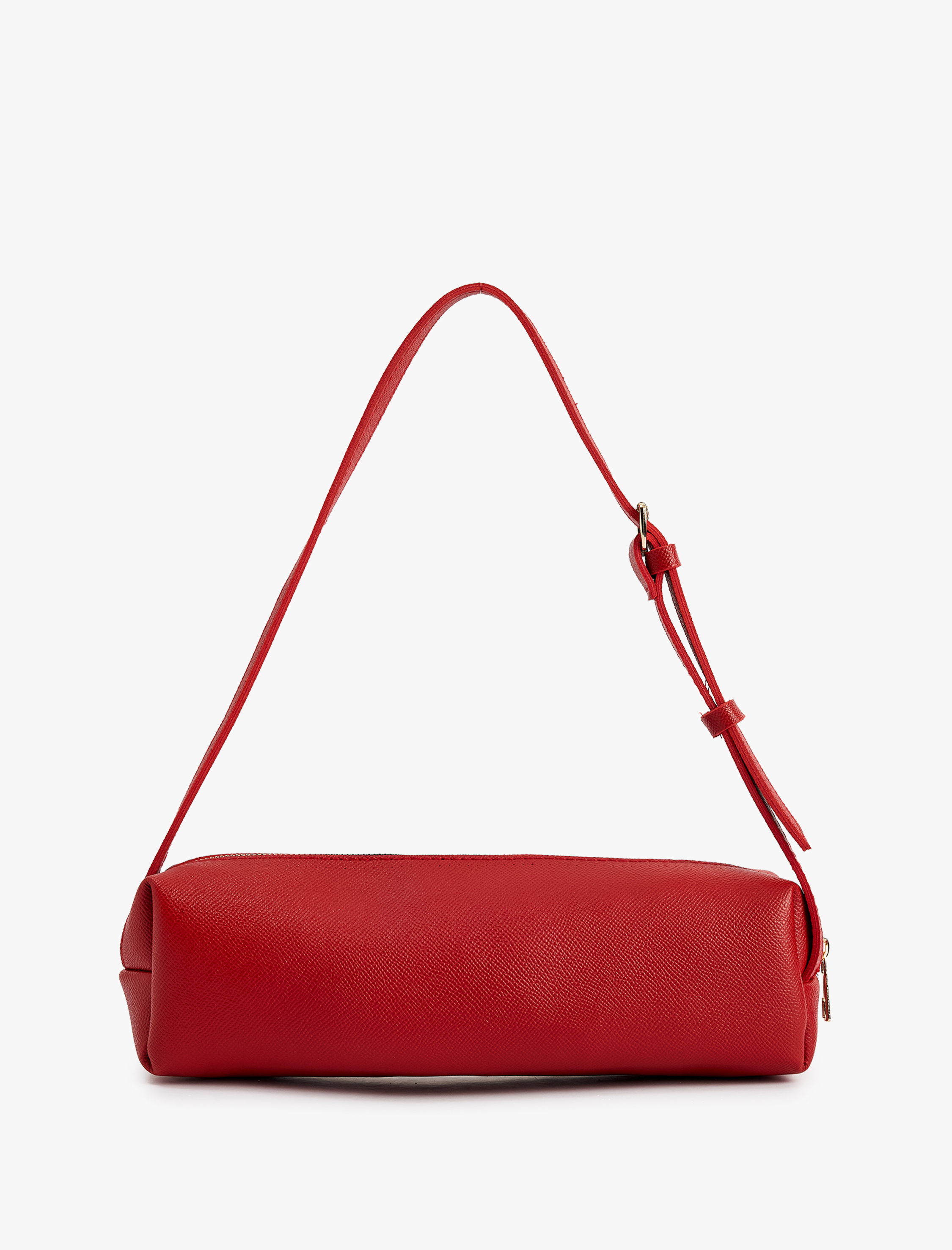  Kadın Fermuarlı Suni Deri Omuz Çantası