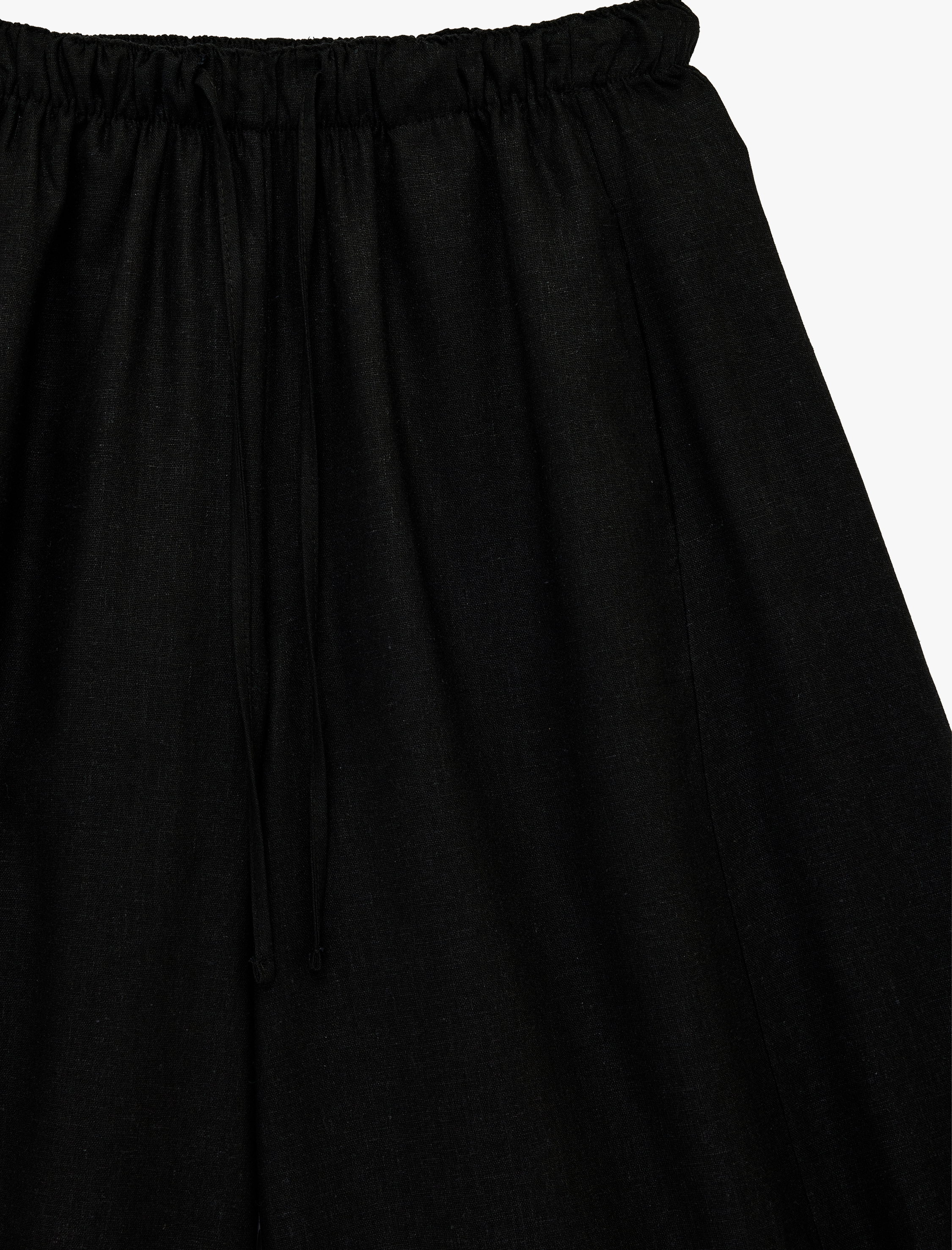   Beli Lastikli Loose Fit Cepli  Keten Balon Pantolon