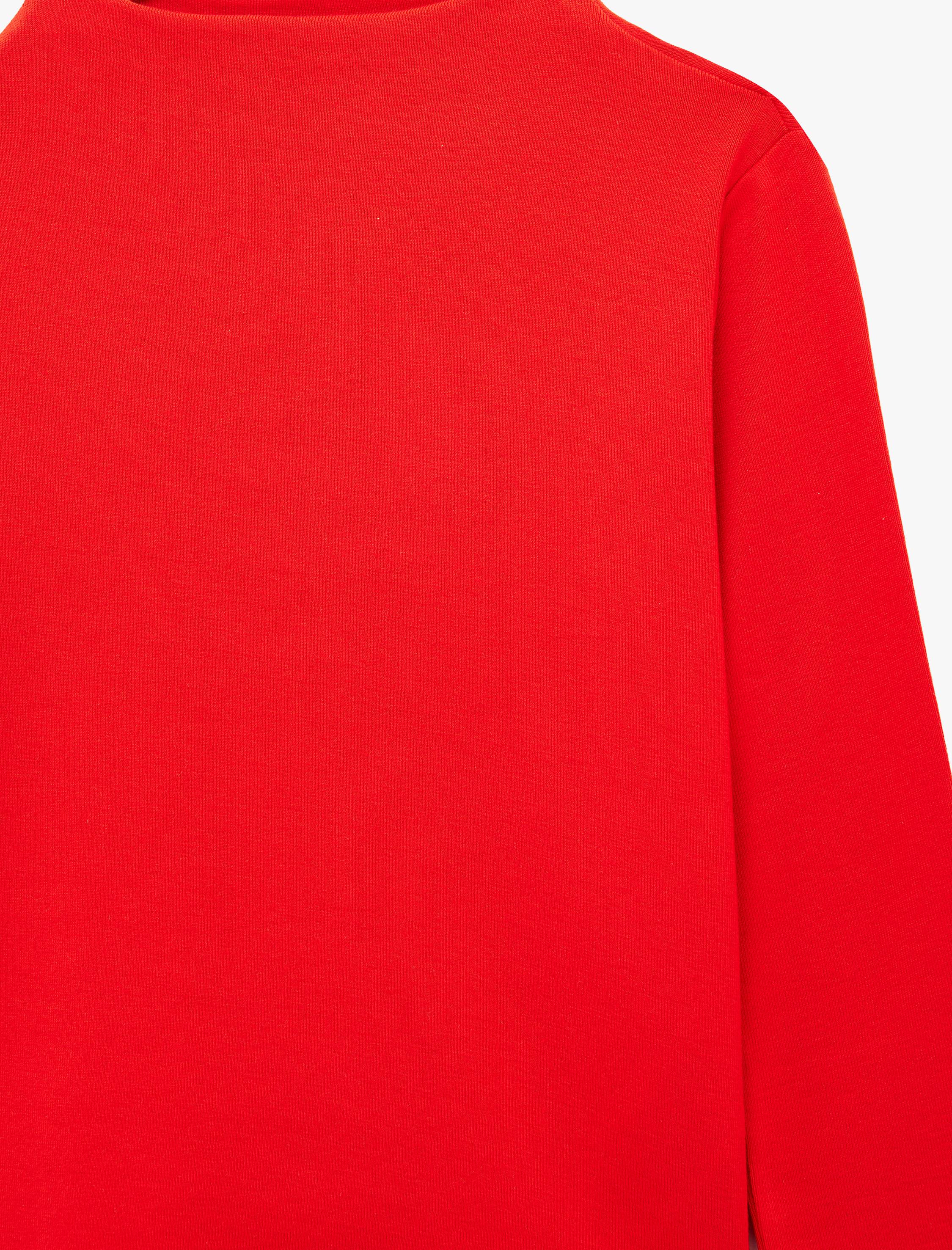  Kız Çocuk Dik Yaka Modal Karışımlı Uzun Kollu Slim Fit Okul Tişörtü
