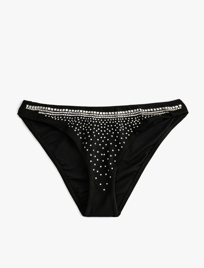  Taşlı Bikini Altı Normal Bel