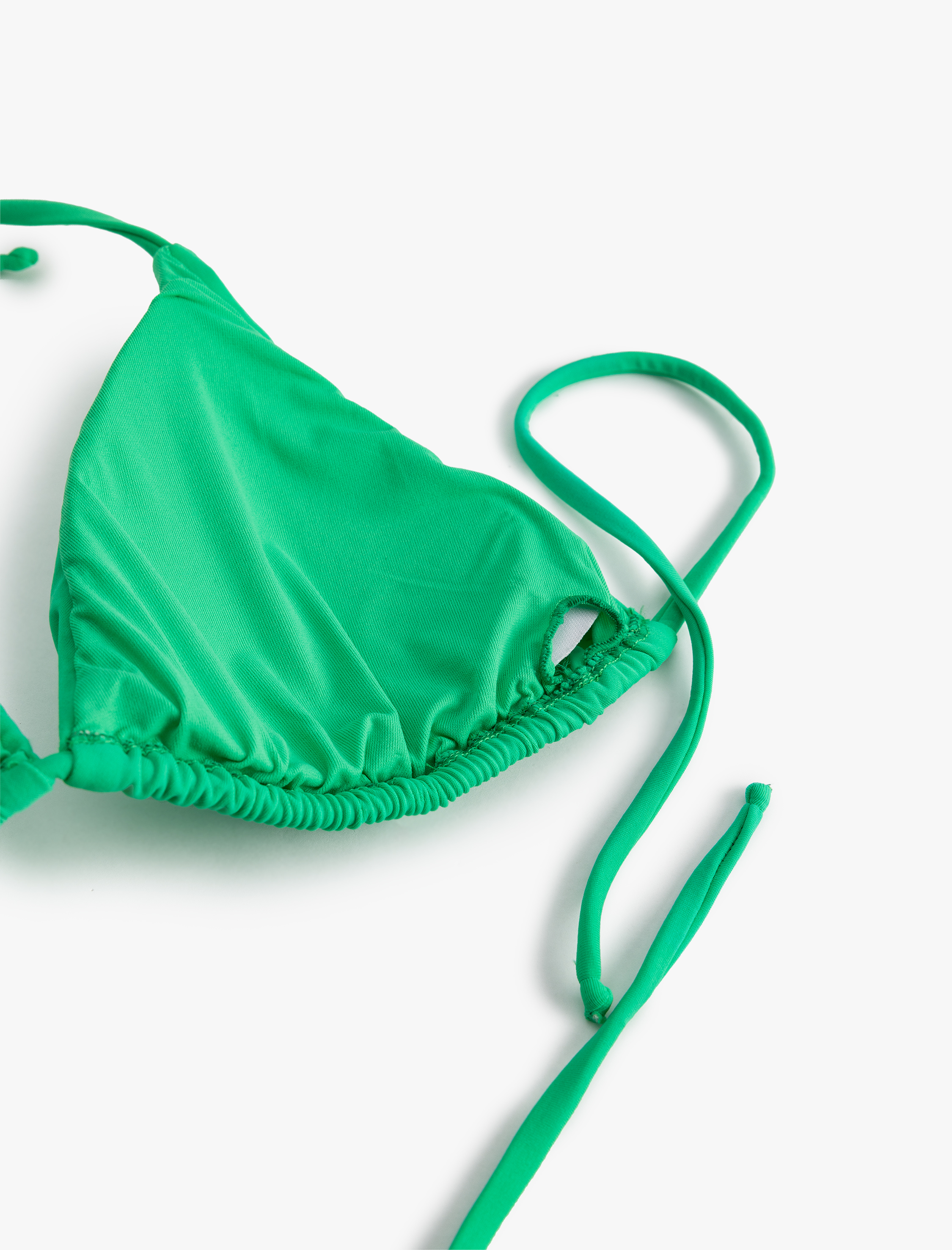   Taşlı Üçgen Bikini Üstü