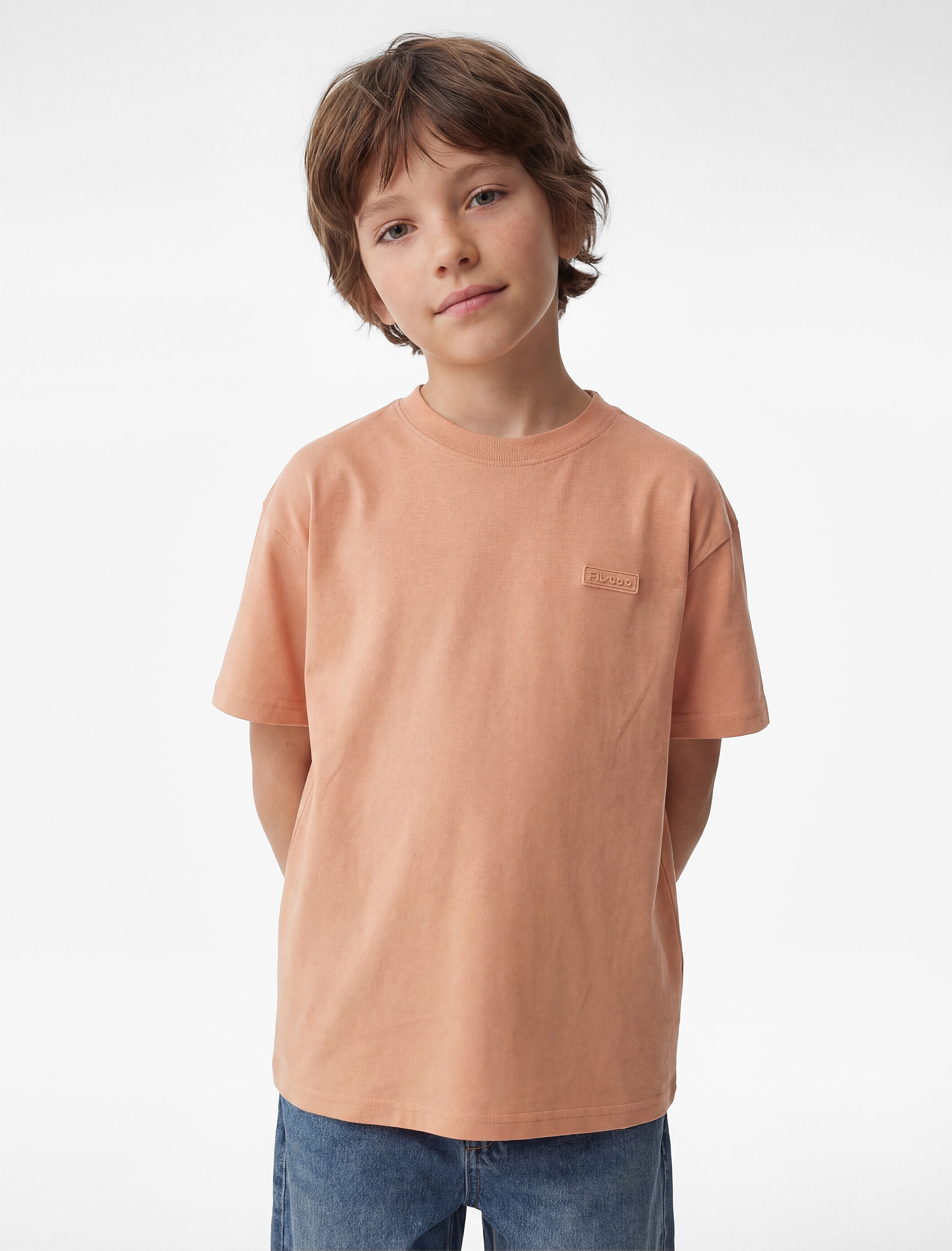  Erkek Çocuk Pamuklu Uzun Kollu Bisiklet Yaka Tişört