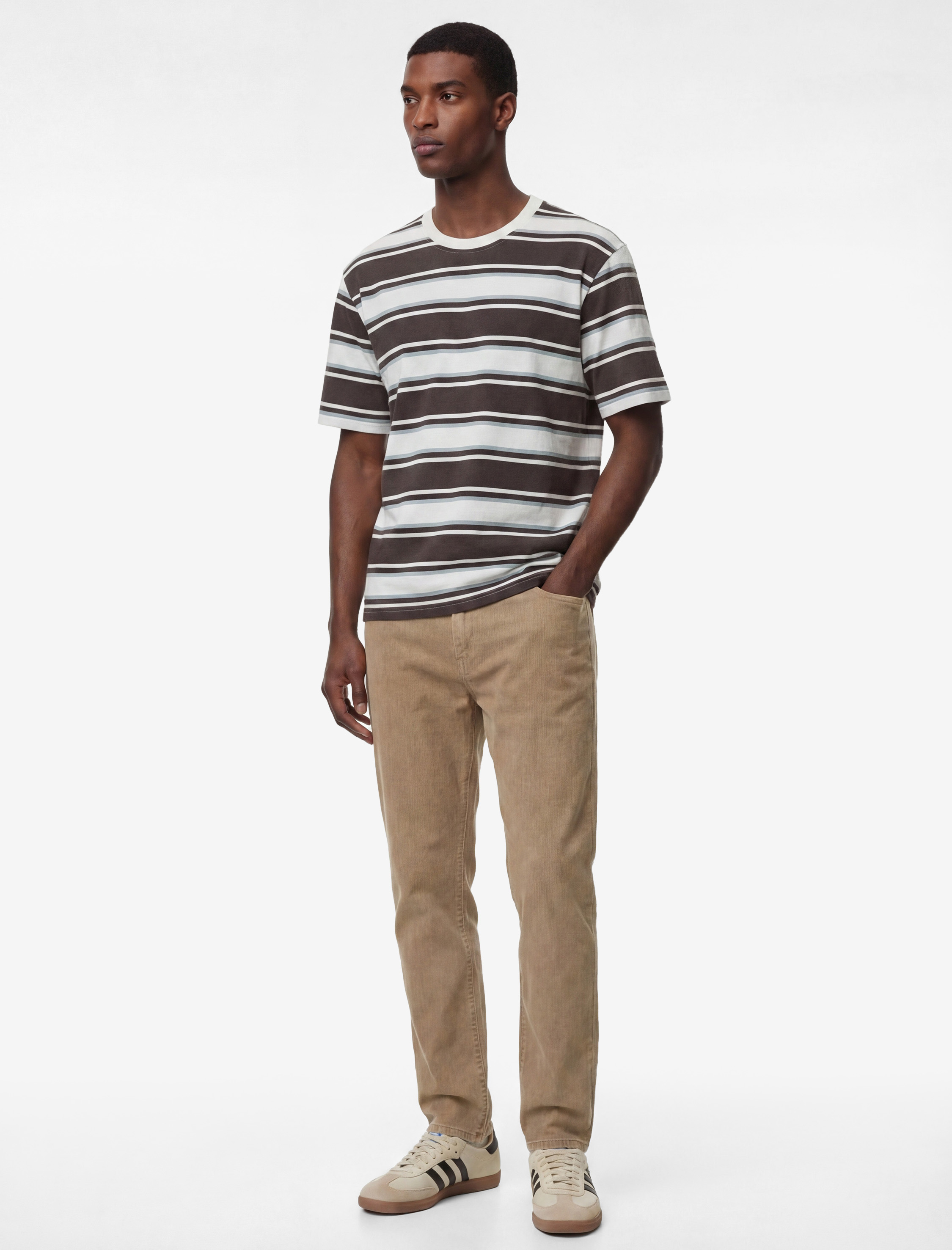   Normal Bel Cepli Pamuklu Slim Fit Jean Pantolon - Brad Jean