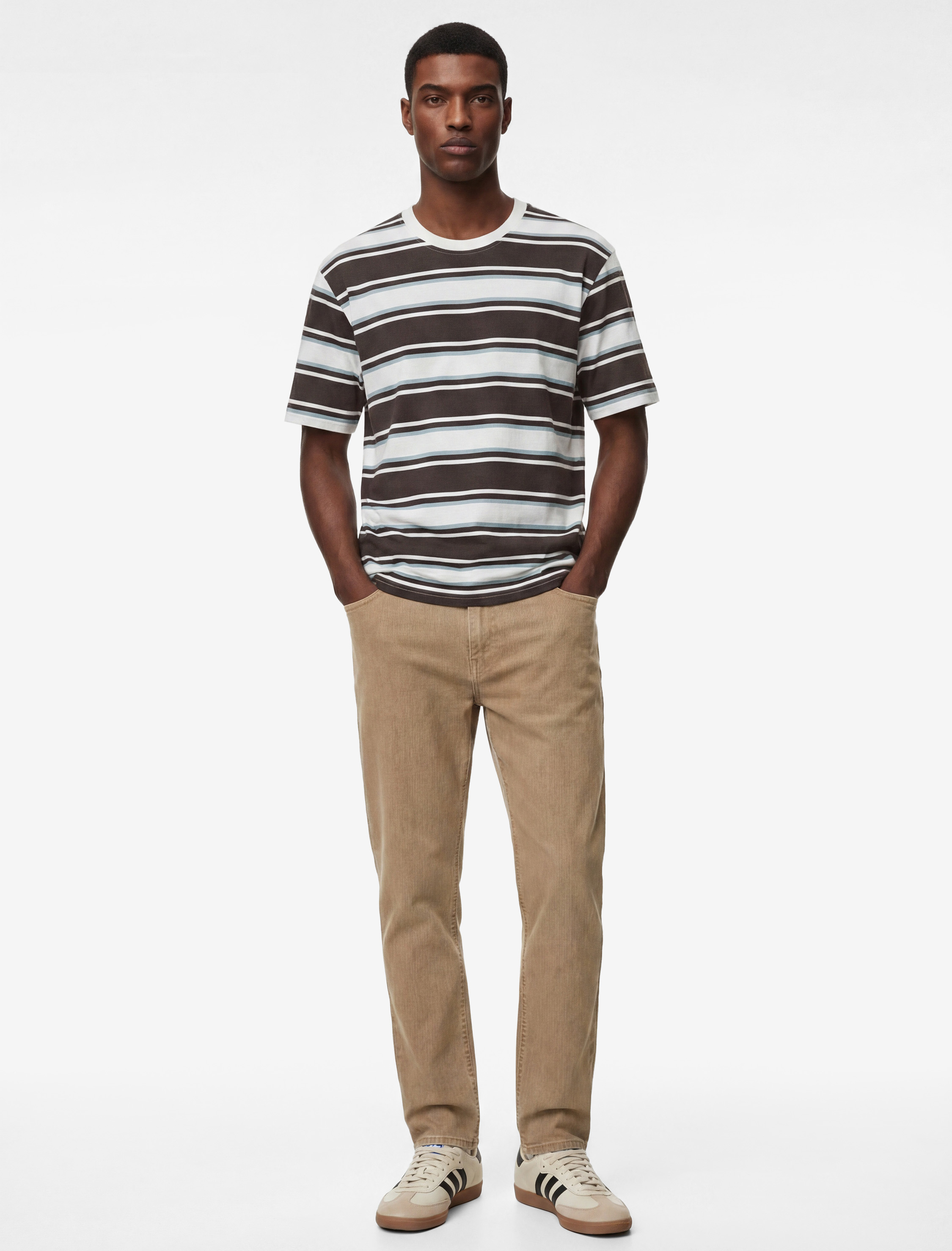   Normal Bel Cepli Pamuklu Slim Fit Jean Pantolon - Brad Jean