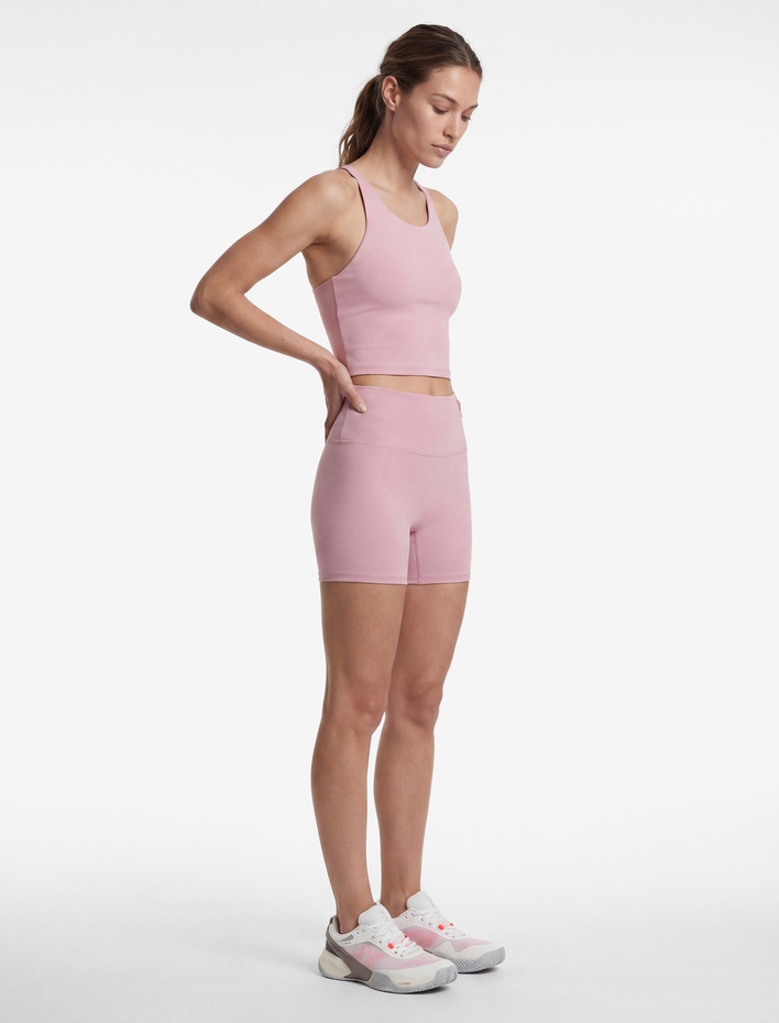  Yüksek Bel Slim Fit Biker Spor Tayt