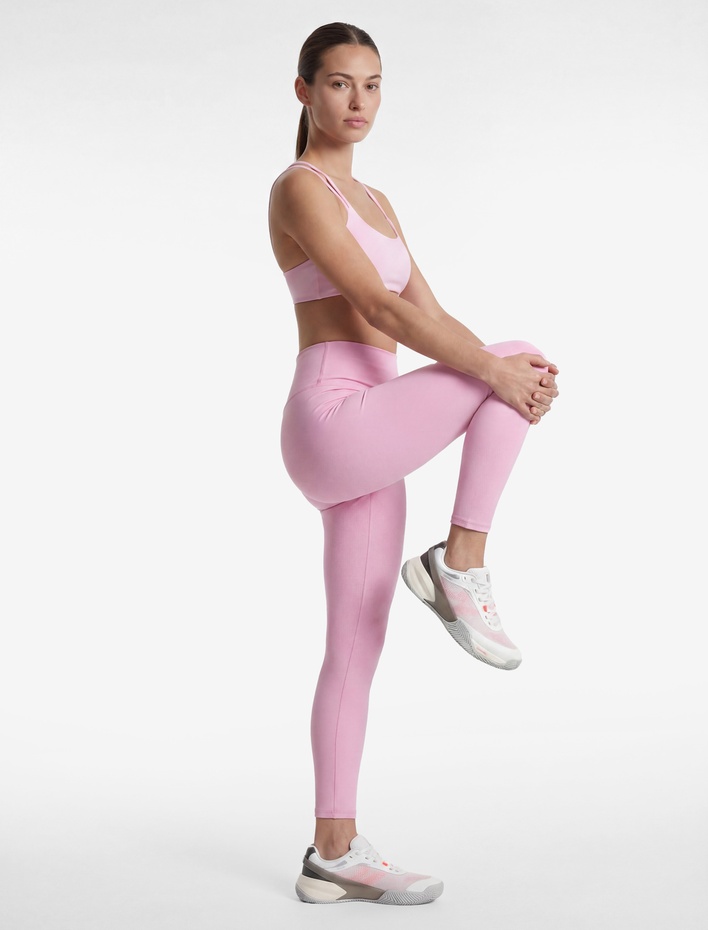  Yüksek Bel Slim Fit Spor Tayt