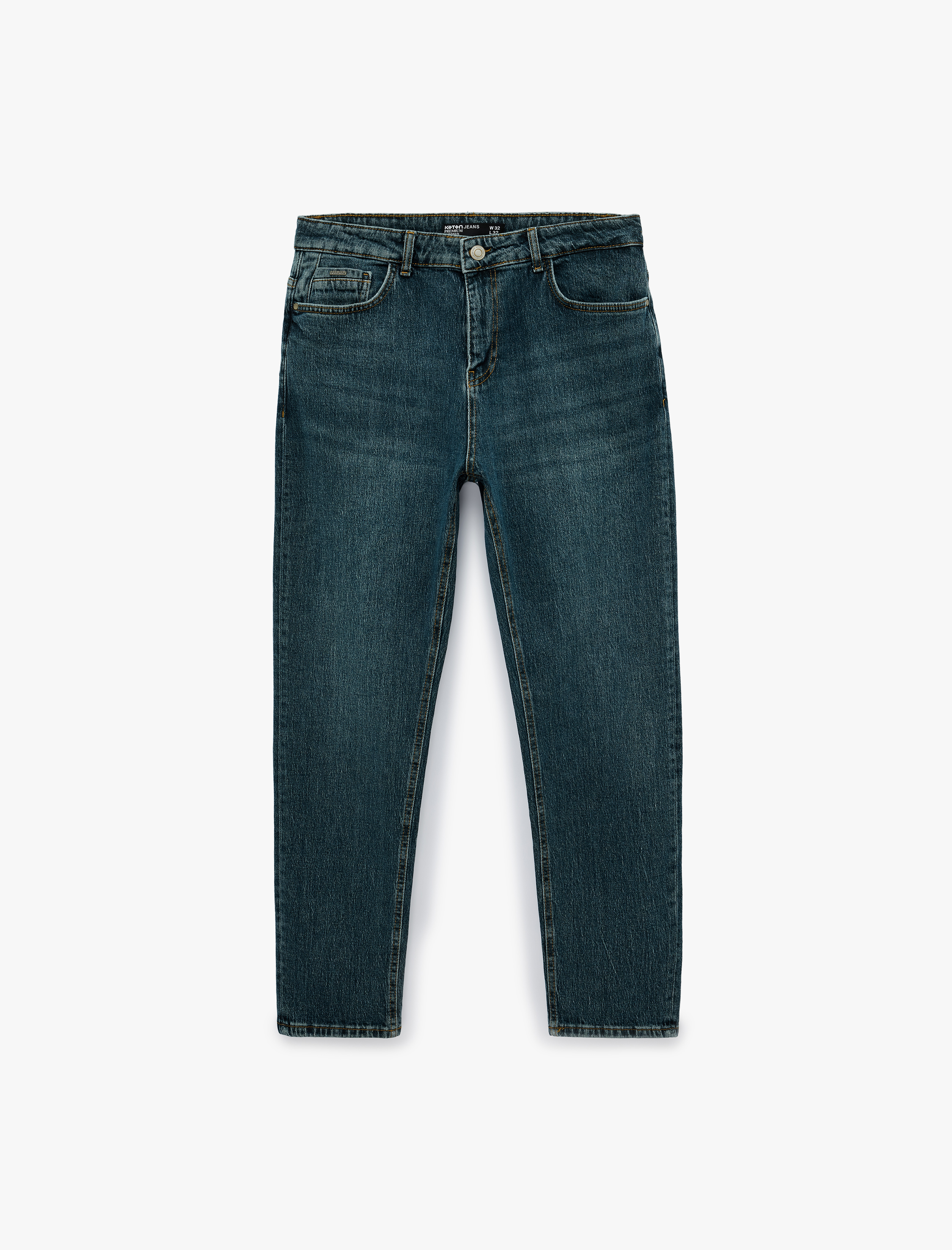   Regular Fit Pamuklu Tapered Jean Pantolon - Joe Jean
