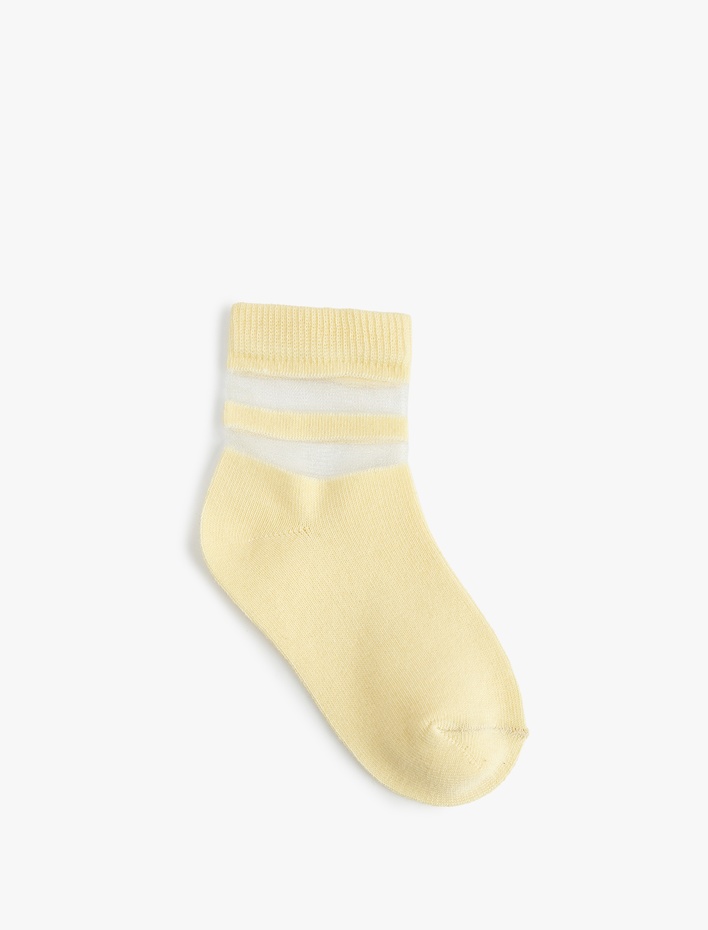 Kız Çocuk Pamuklu 2'li Soket Çorap Seti