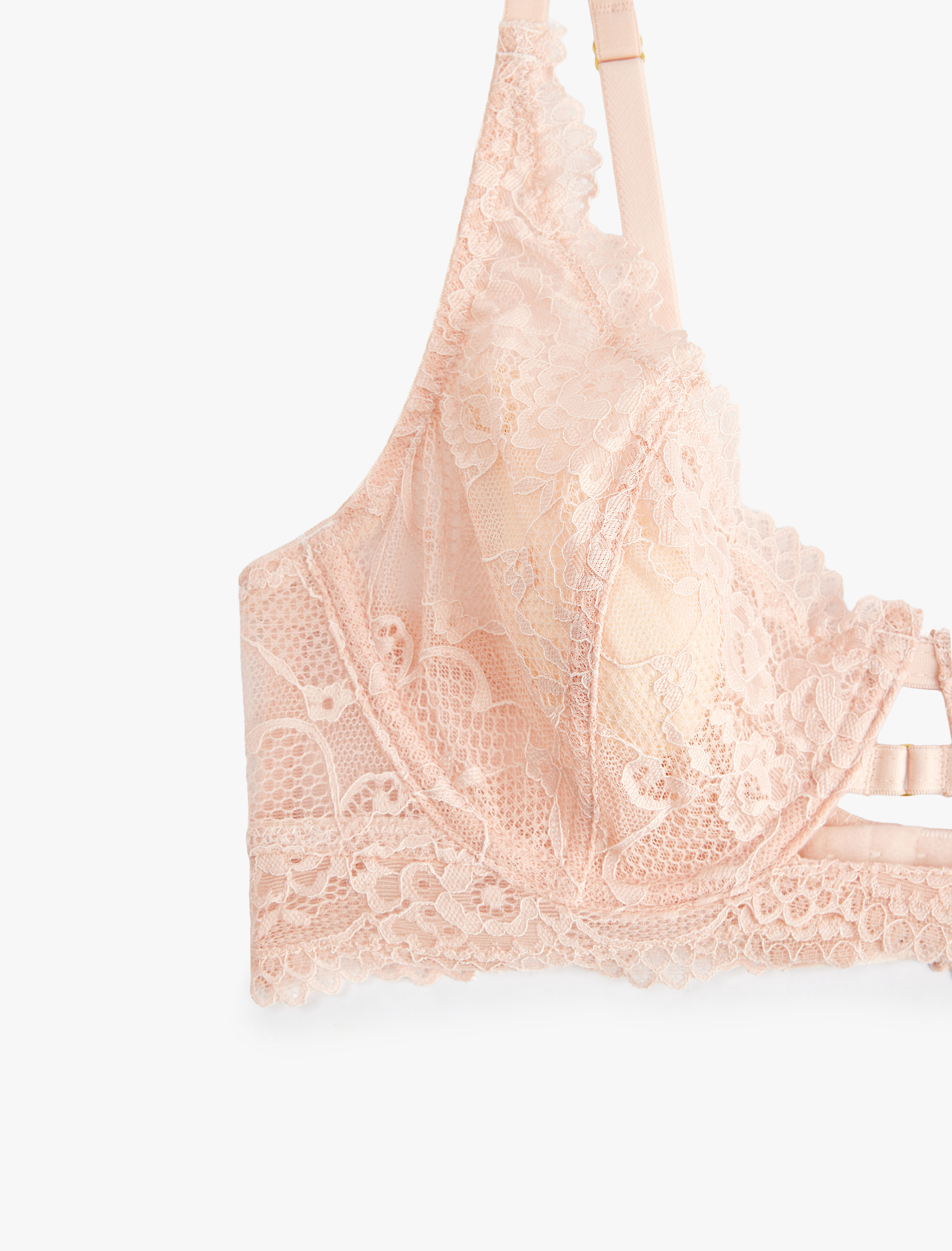   Dolgusuz Balenli Dantelli Sütyen