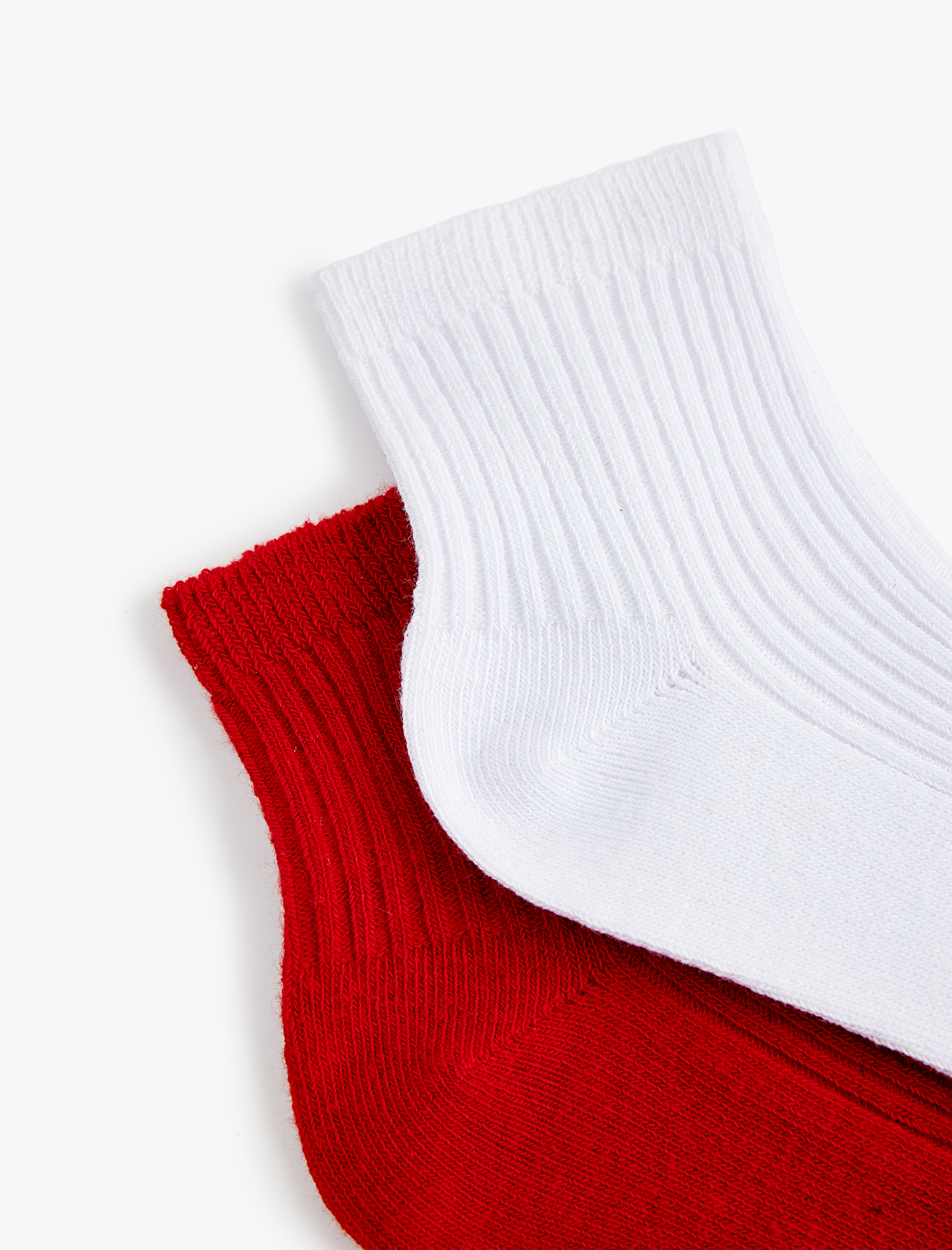  Kız Çocuk Pamuklu 2'li Soket Çorap Seti