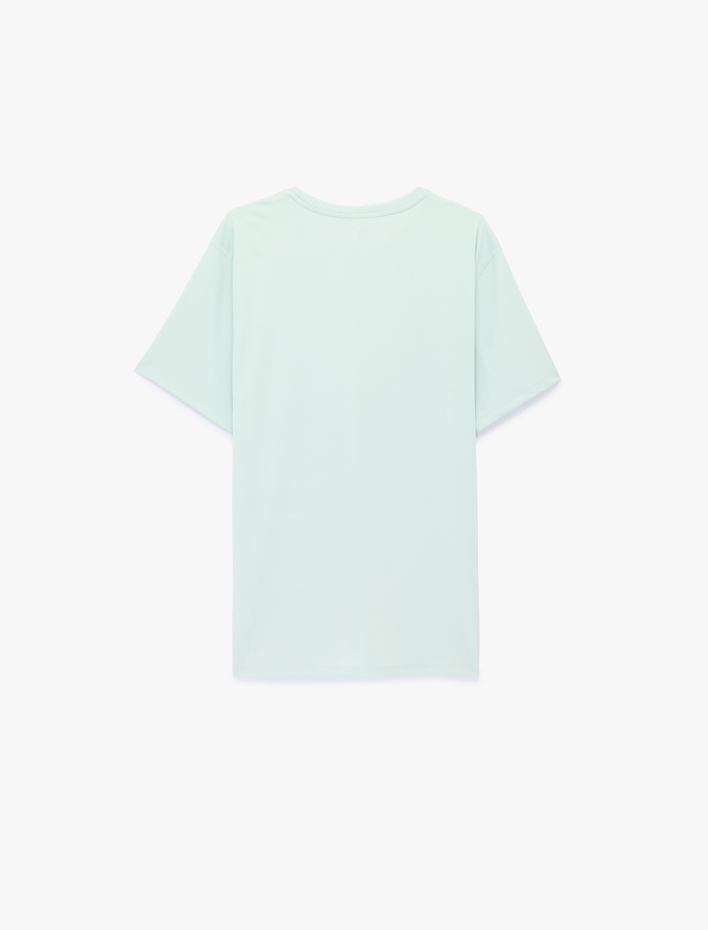   Kısa Kollu Regular Fit Bisiklet Yaka Basic Spor Tişört