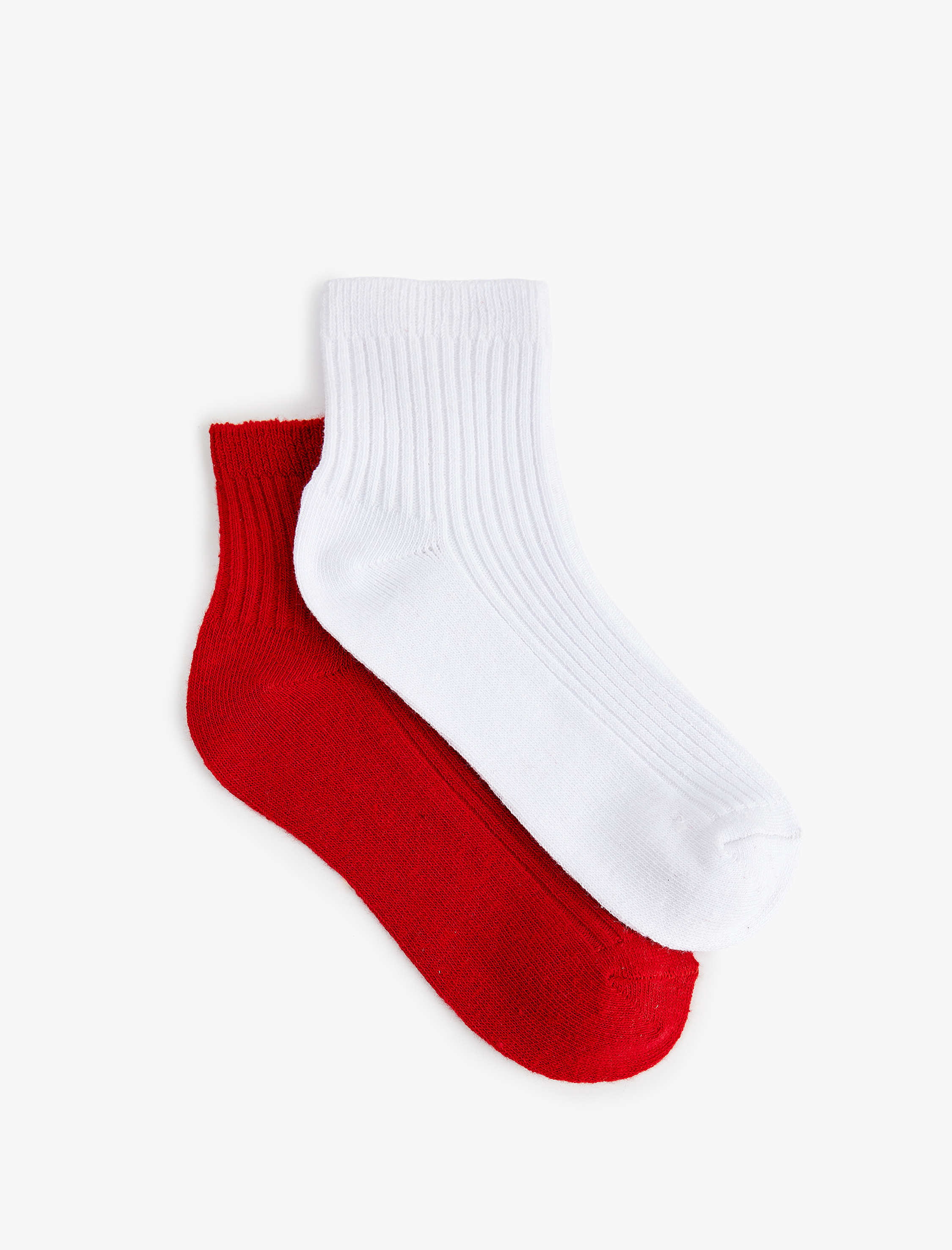  Kız Çocuk Pamuklu 2'li Soket Çorap Seti