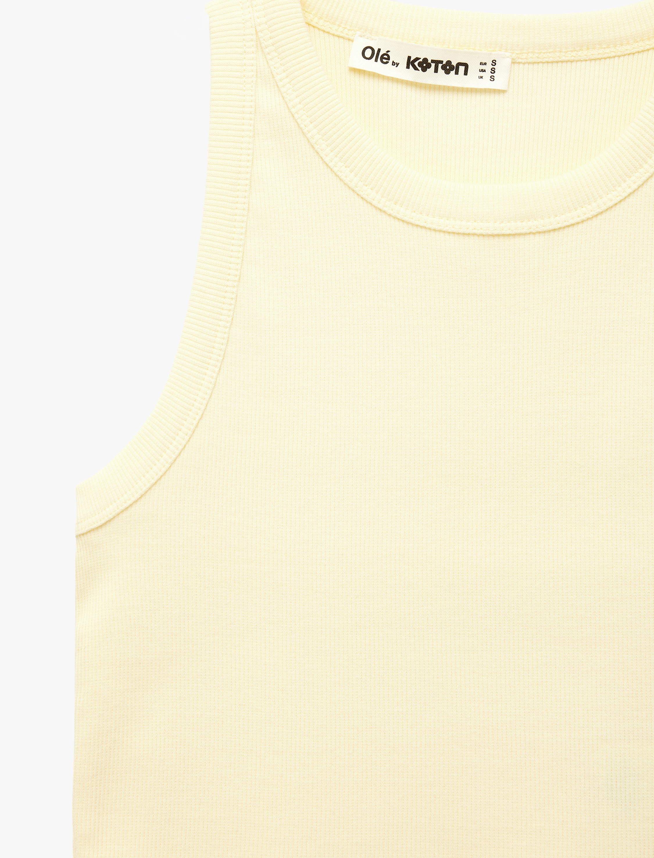   Slim Fit Kolsuz Halter Yaka Bluz