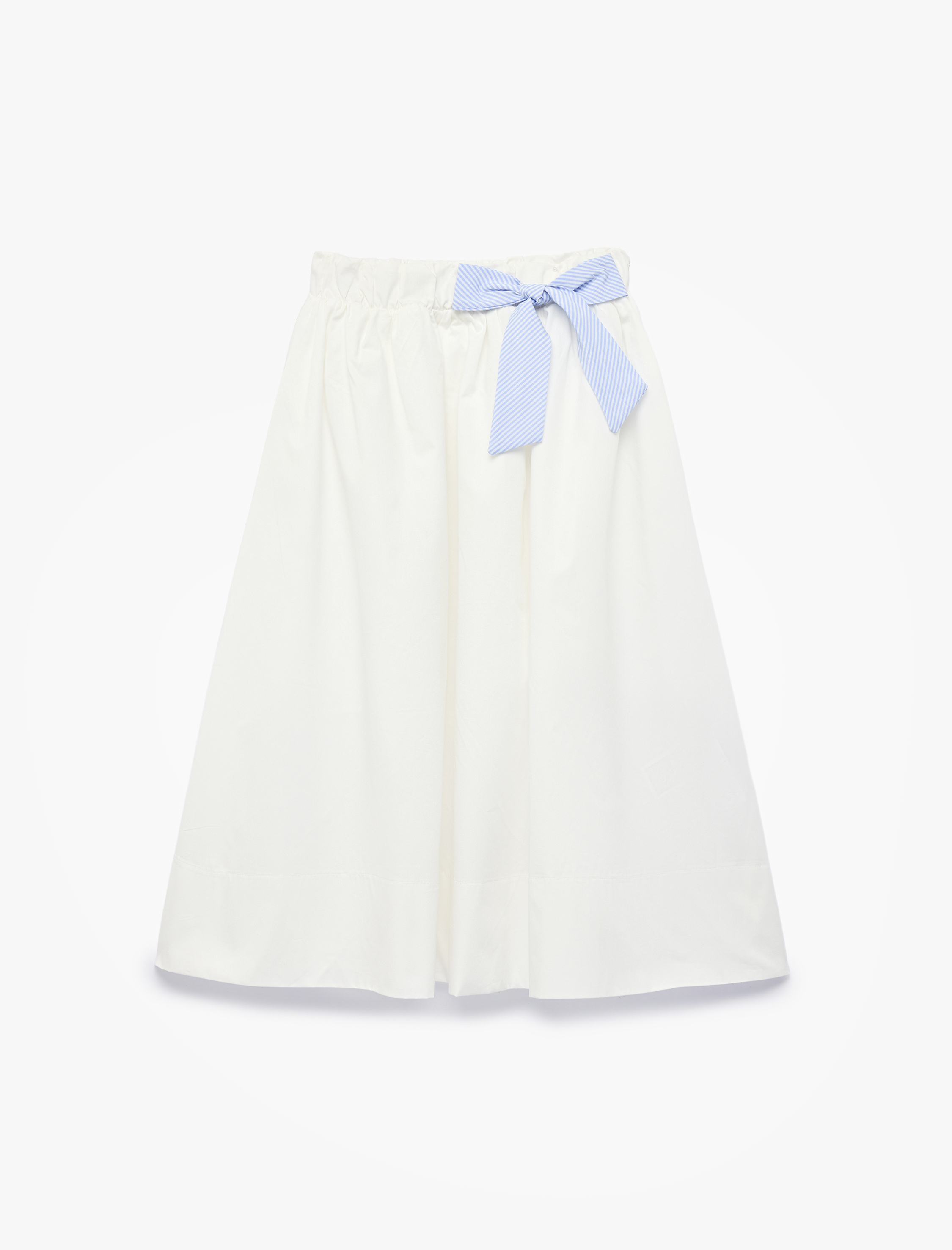  Kız Çocuk Pamuklu Fiyonk Detaylı A Kesim Etek