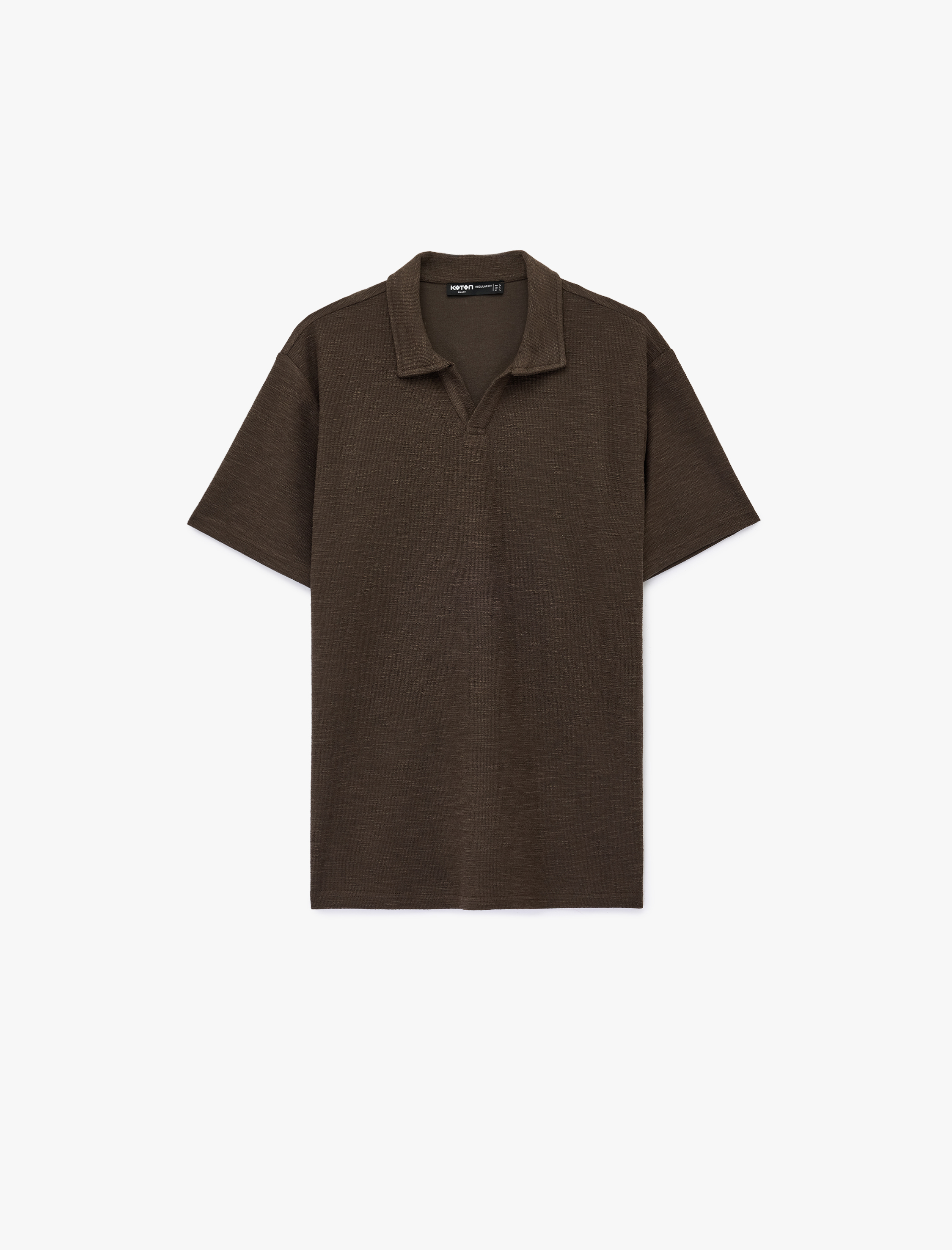   Regular Fit Kısa Kollu Basic Polo Yaka Tişört