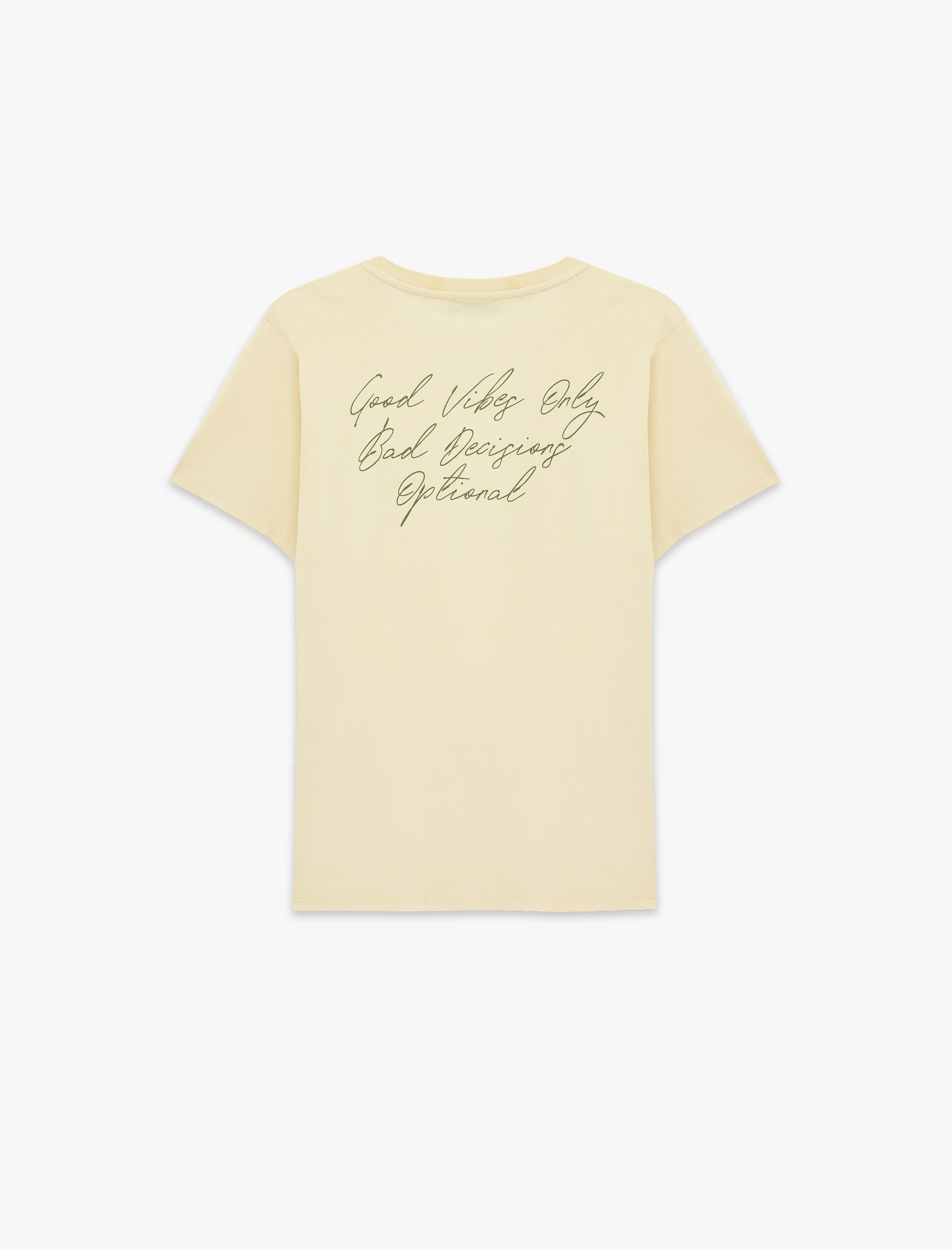   Pamuklu Regular Fit Kısa Kollu Bisiklet Yaka Baskılı Tişört