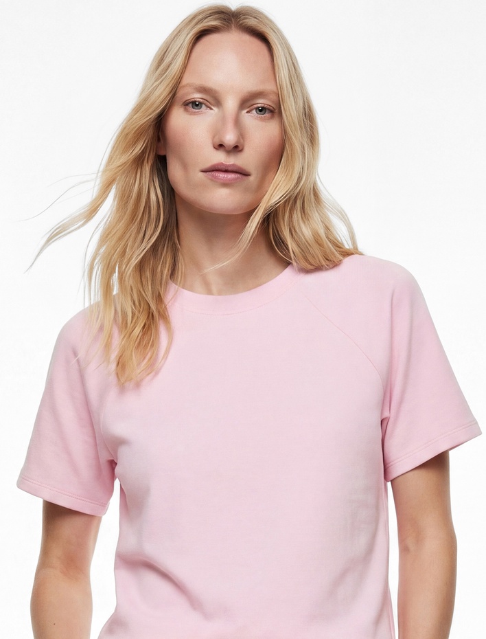  Regular Fit Kısa Kollu Bisiklet Yaka Basic Tişört