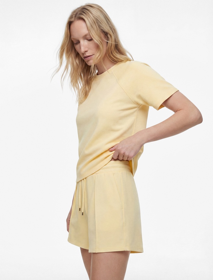  Regular Fit Kısa Kollu Bisiklet Yaka Basic Tişört