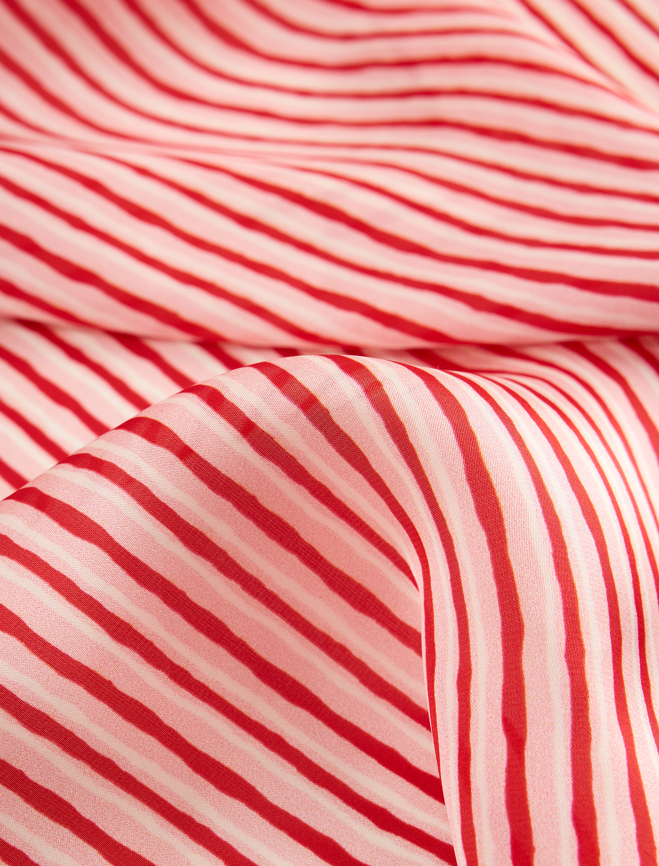  Kadın Çizgili Kare Saten Fular