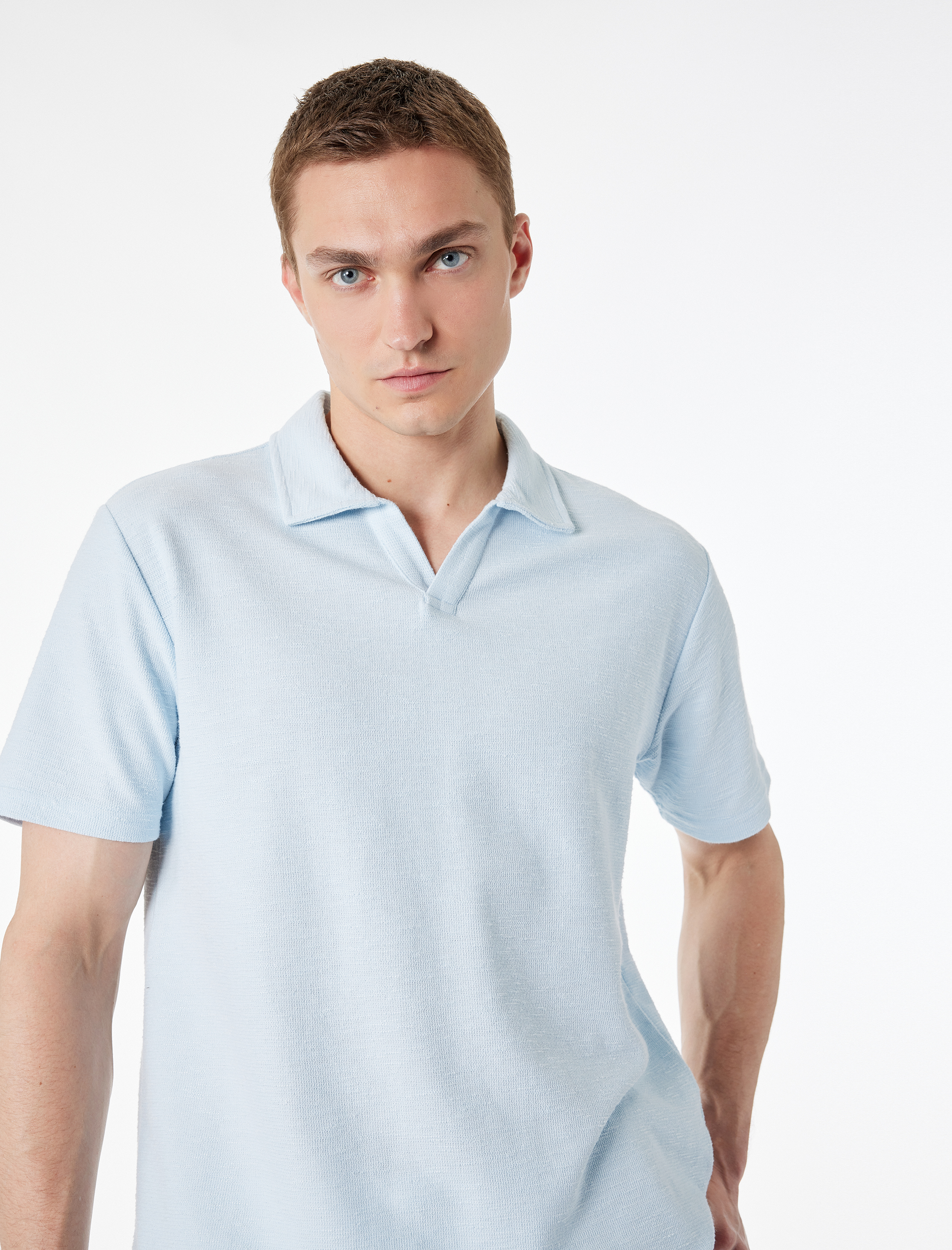   Regular Fit Kısa Kollu Basic Polo Yaka Tişört