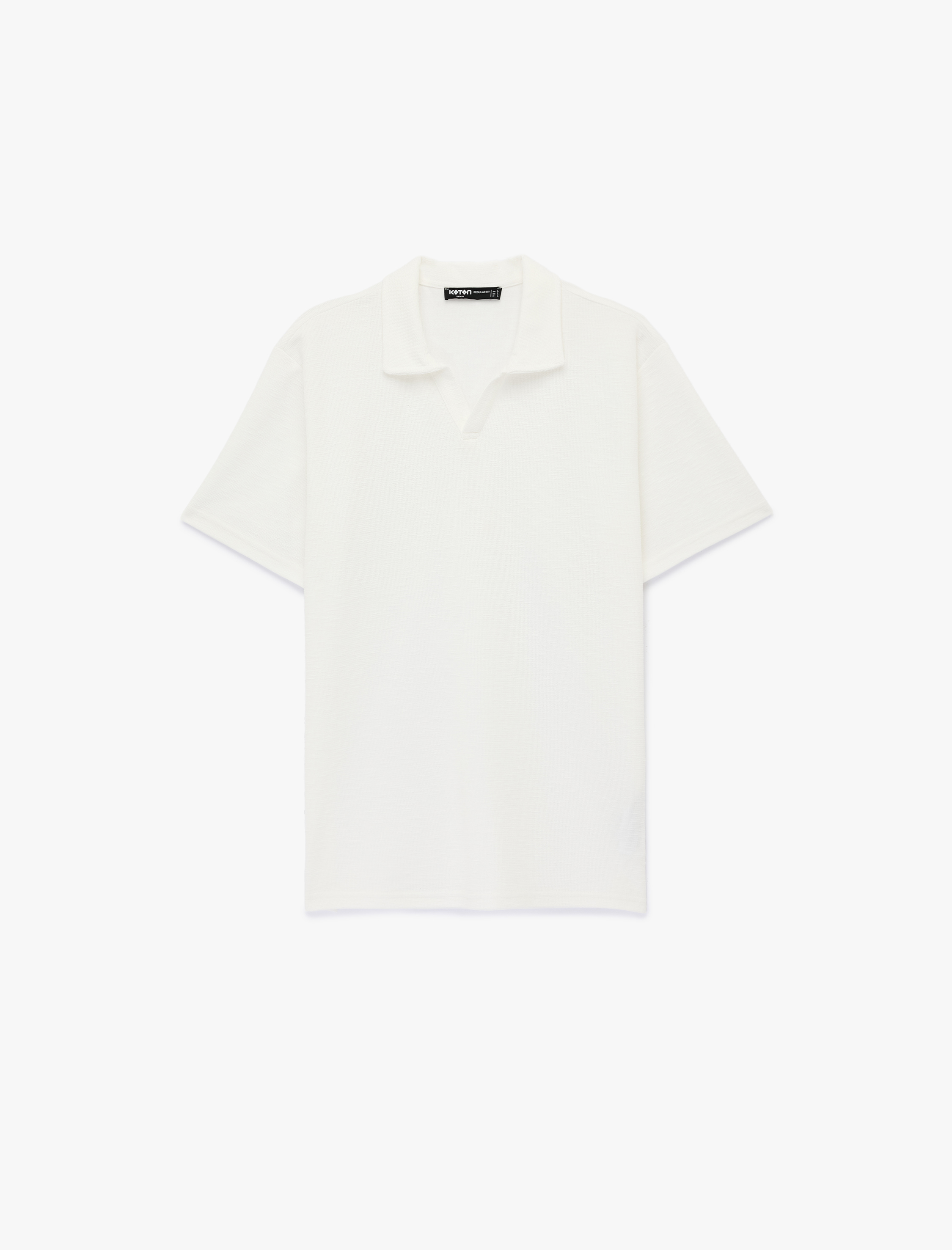   Regular Fit Kısa Kollu Basic Polo Yaka Tişört